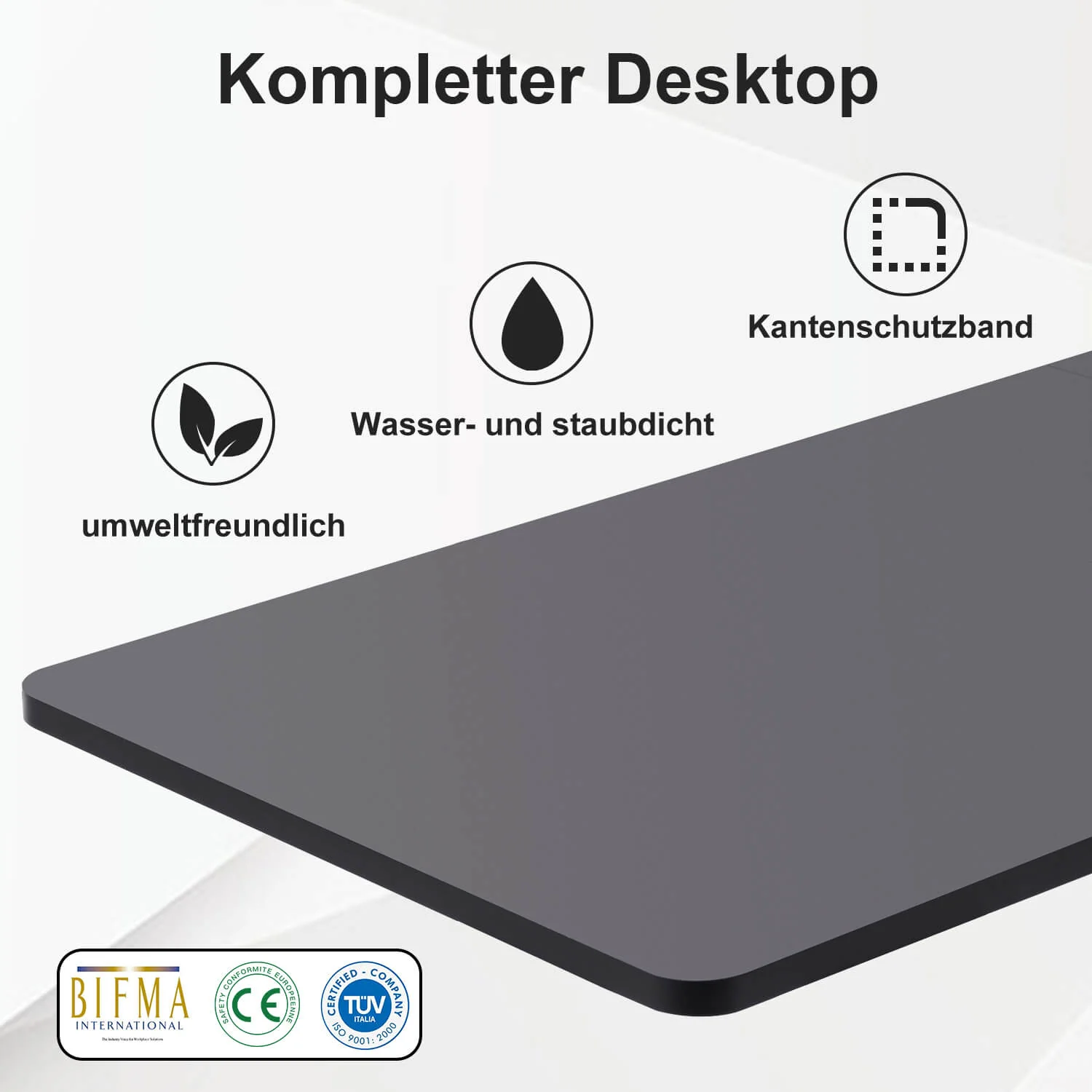 Elektrisch Höhenverstellbarer Schreibtisch 120X60 cm  mit voller Arbeitsfläche - Image 25