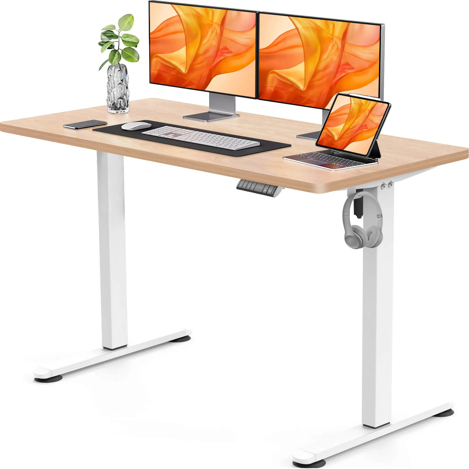 Elektrisch Höhenverstellbarer Schreibtisch 120X60 cm  mit voller Arbeitsfläche - Image 36