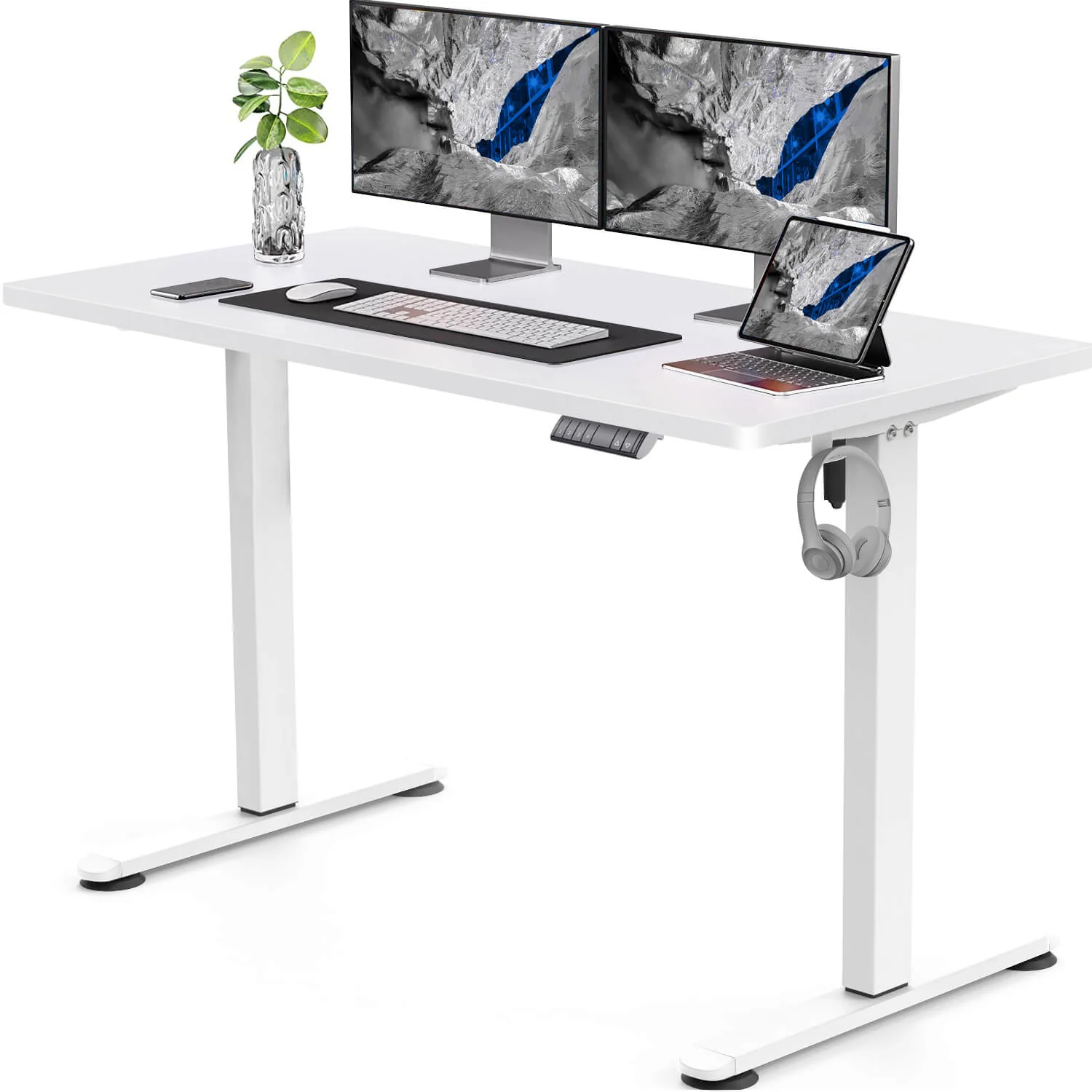 Elektrisch Höhenverstellbarer Schreibtisch 120X60 cm  mit voller Arbeitsfläche - Image 37