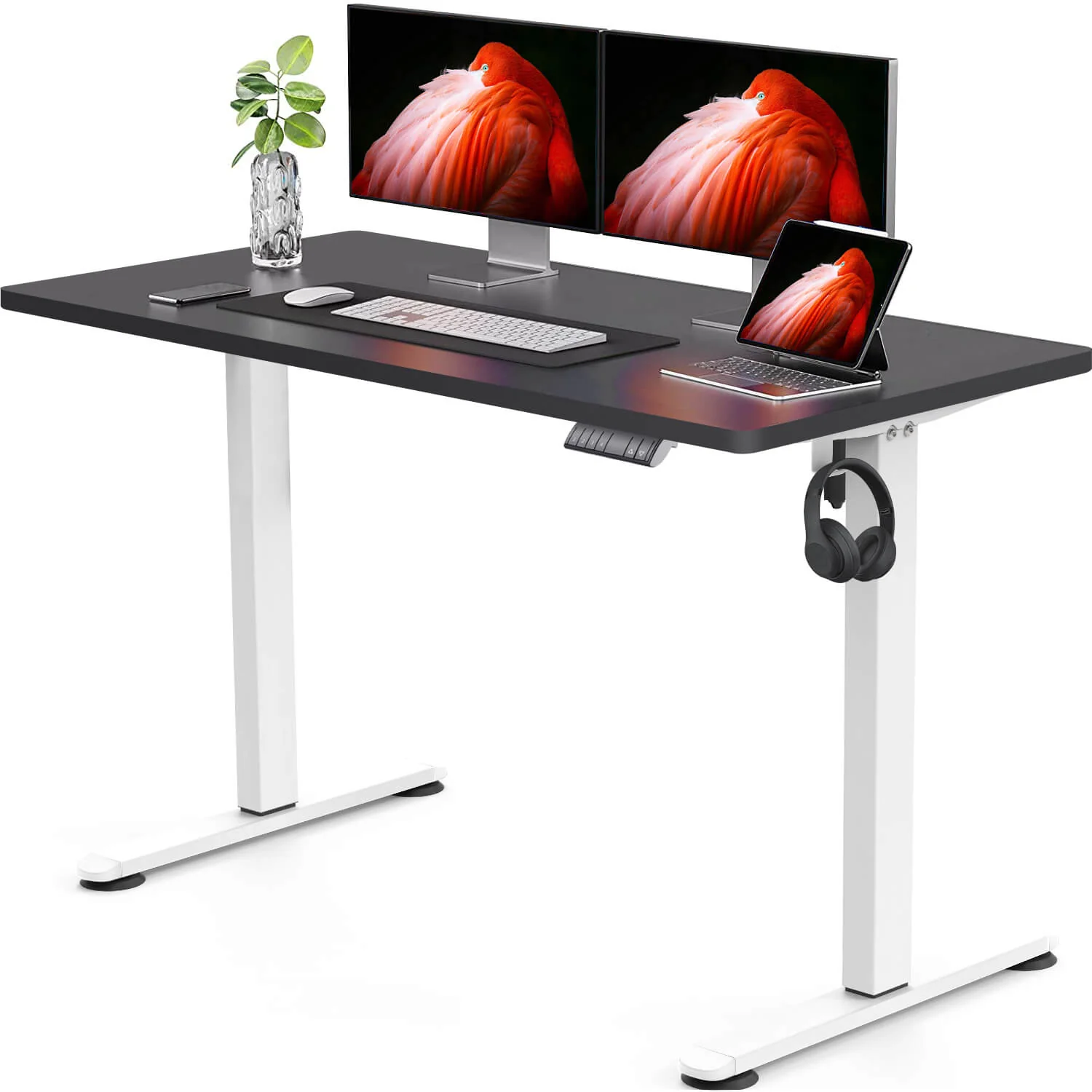 Elektrisch Höhenverstellbarer Schreibtisch 120X60 cm  mit voller Arbeitsfläche - Image 38
