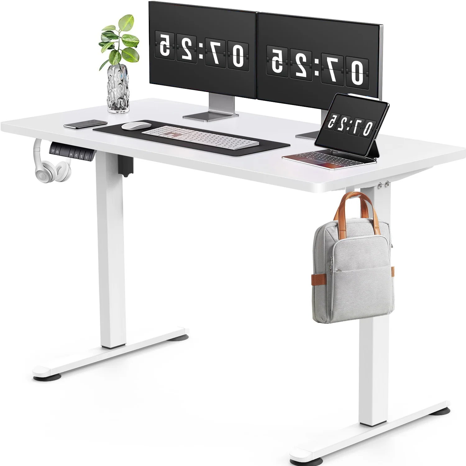 Elektrisch Höhenverstellbarer Schreibtisch 120X60 cm  mit voller Arbeitsfläche - Image 9