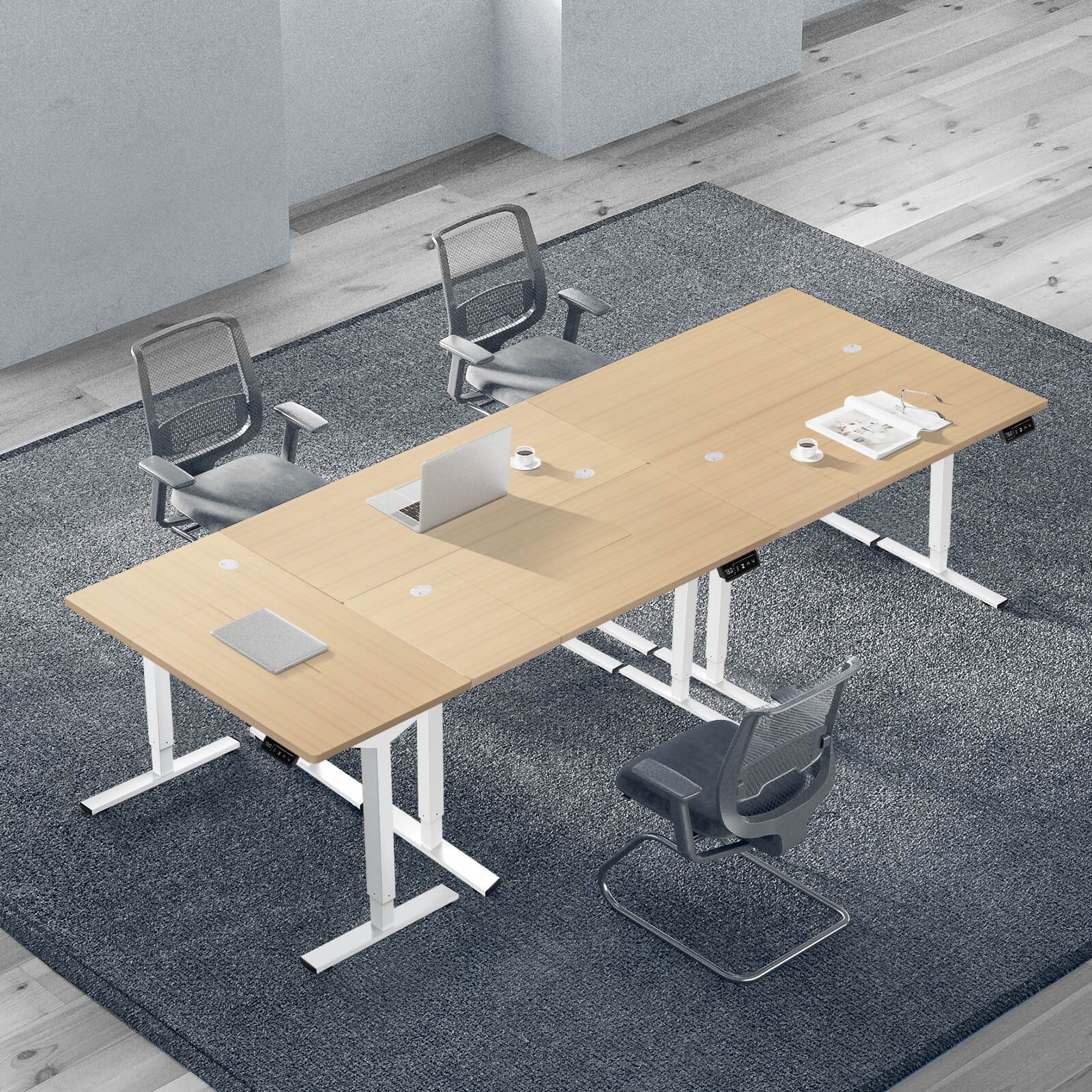 Elektrisch Höhenverstellbarer Schreibtisch 120X60 cm - Image 17