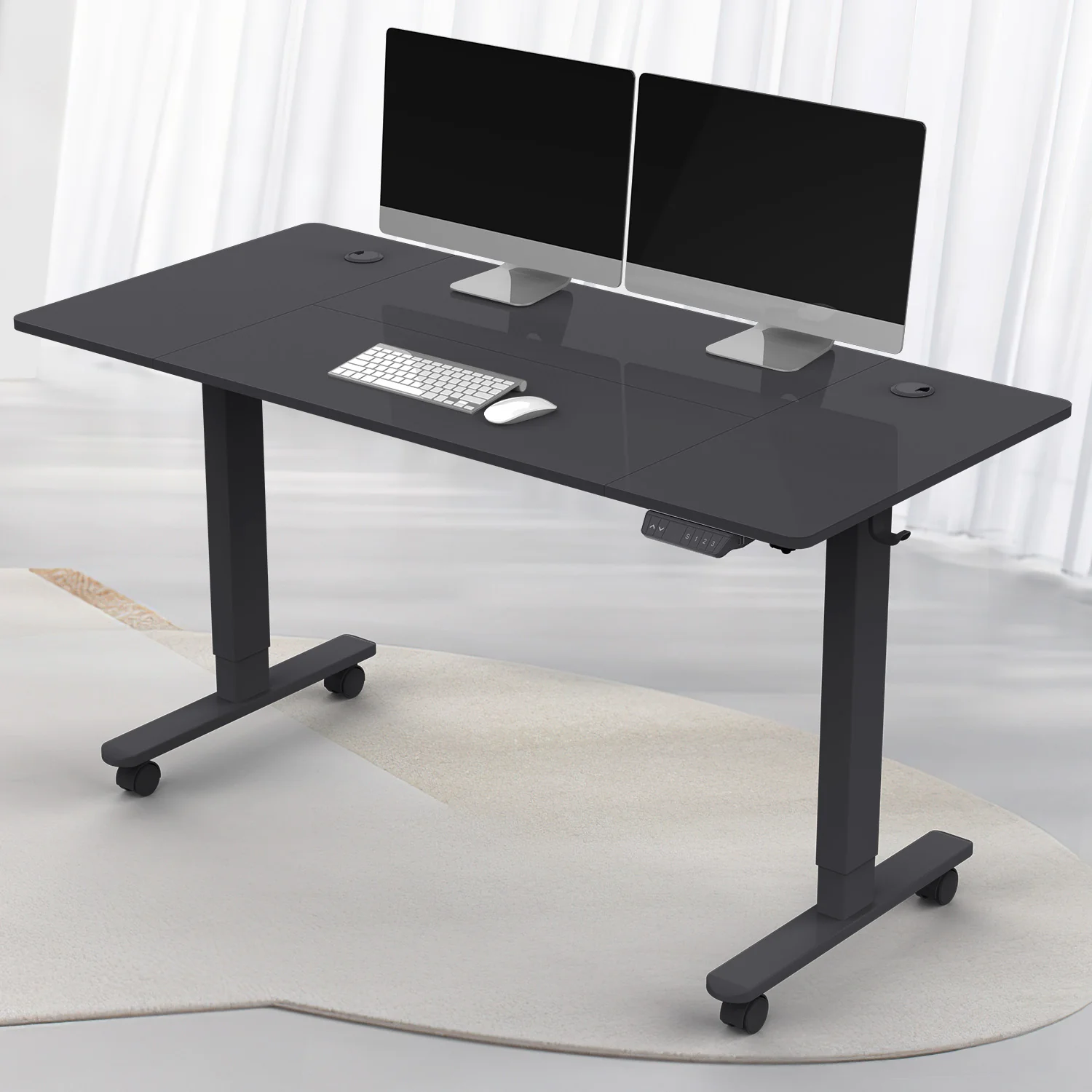 Elektrisch Höhenverstellbarer Schreibtisch 140X70 cm - Image 8