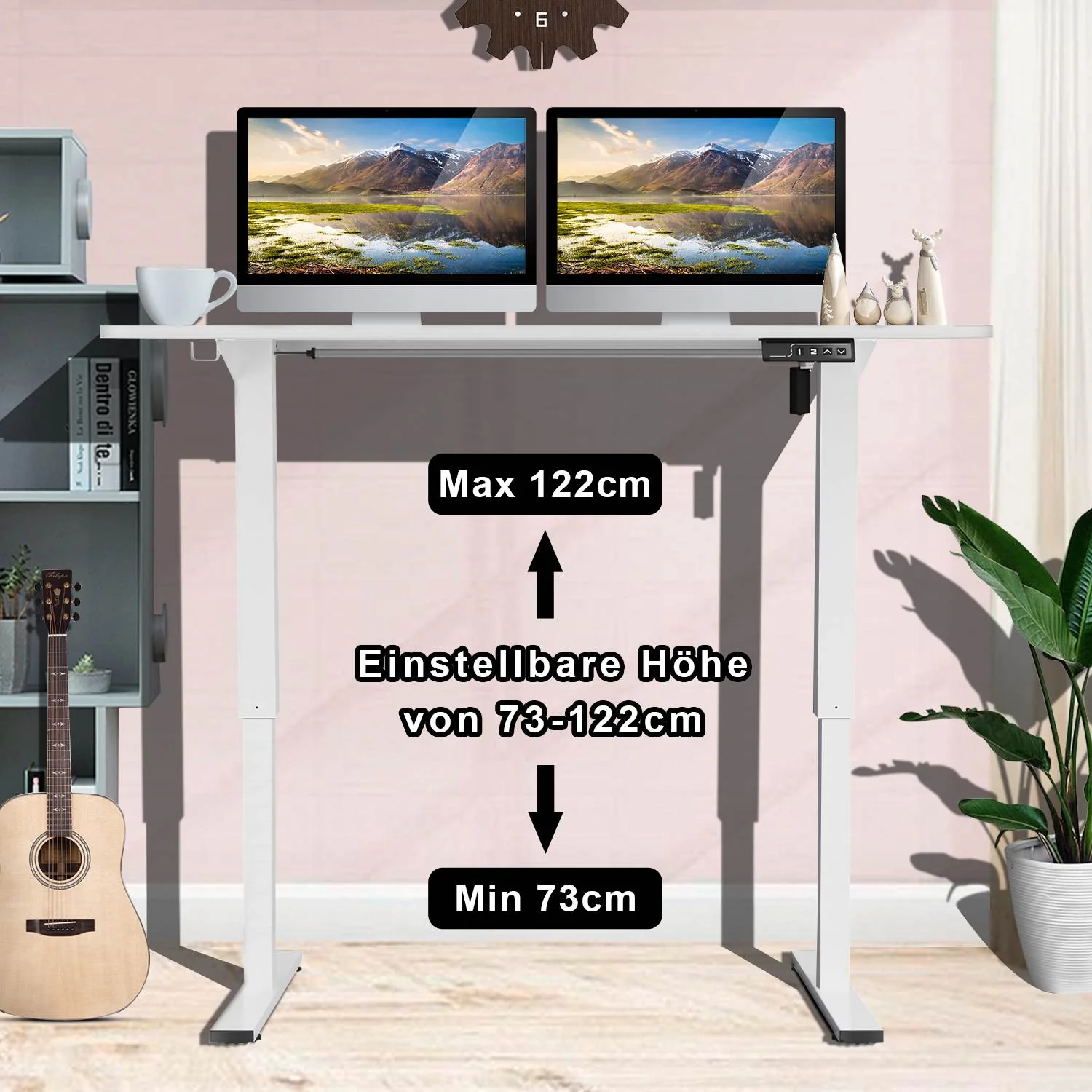 Elektrisch Höhenverstellbarer Schreibtisch 140X70 cm - Image 15