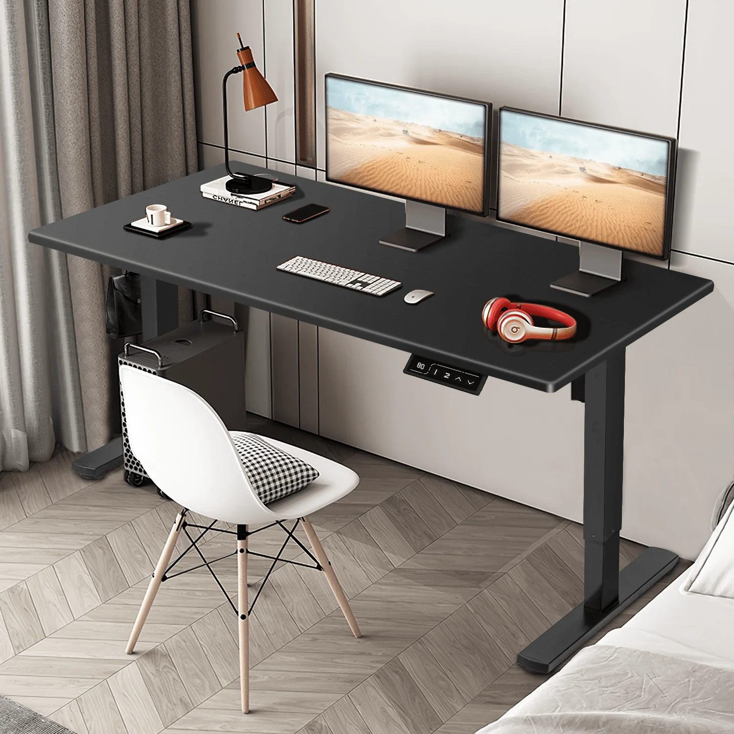 Elektrisch Höhenverstellbarer Schreibtisch 140X70 cm - Image 3
