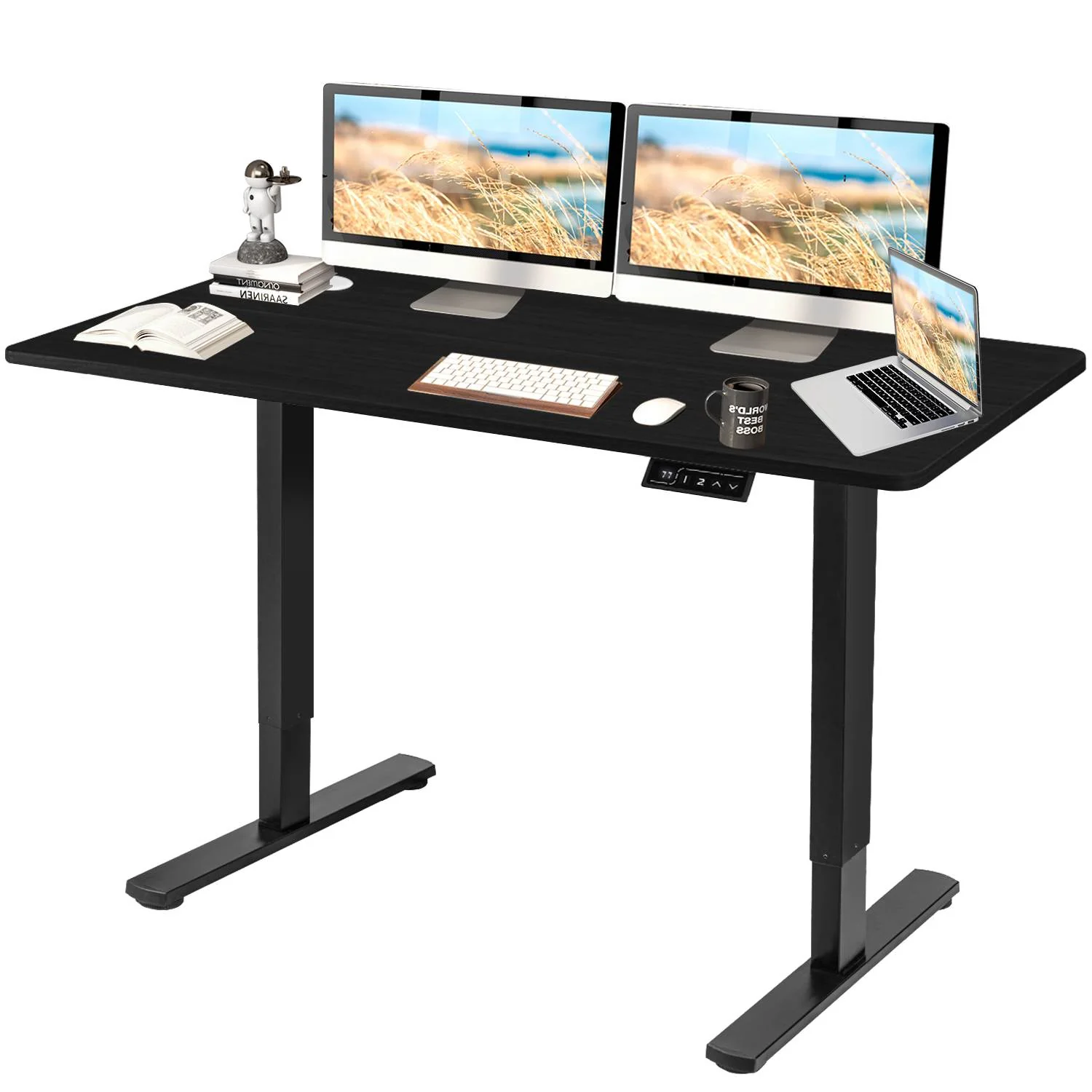 Elektrisch Höhenverstellbarer Schreibtisch 140X70 cm - Image 4