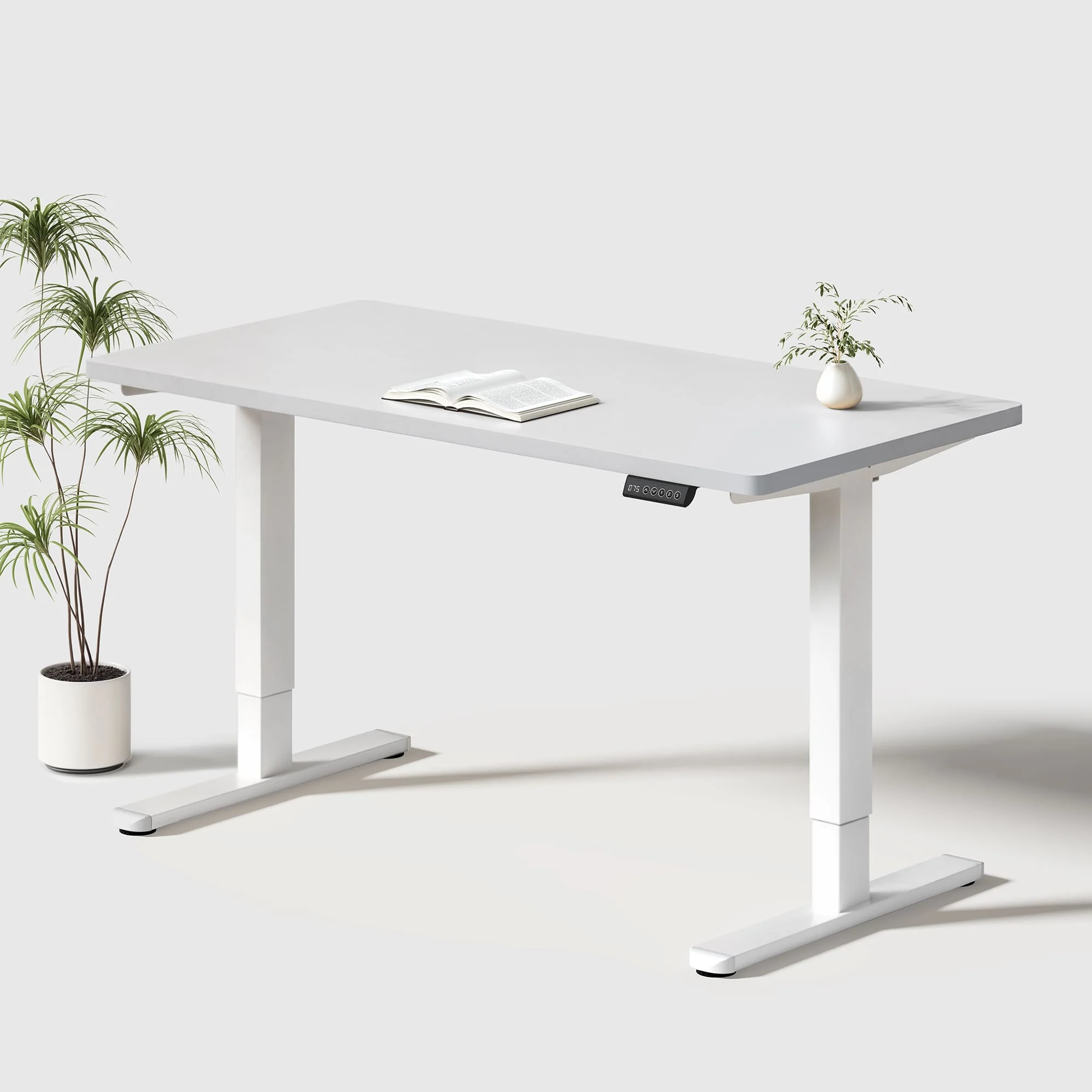 Basic Höhenverstellbarer Schreibtisch mit Entire Board Desktop - Image 15