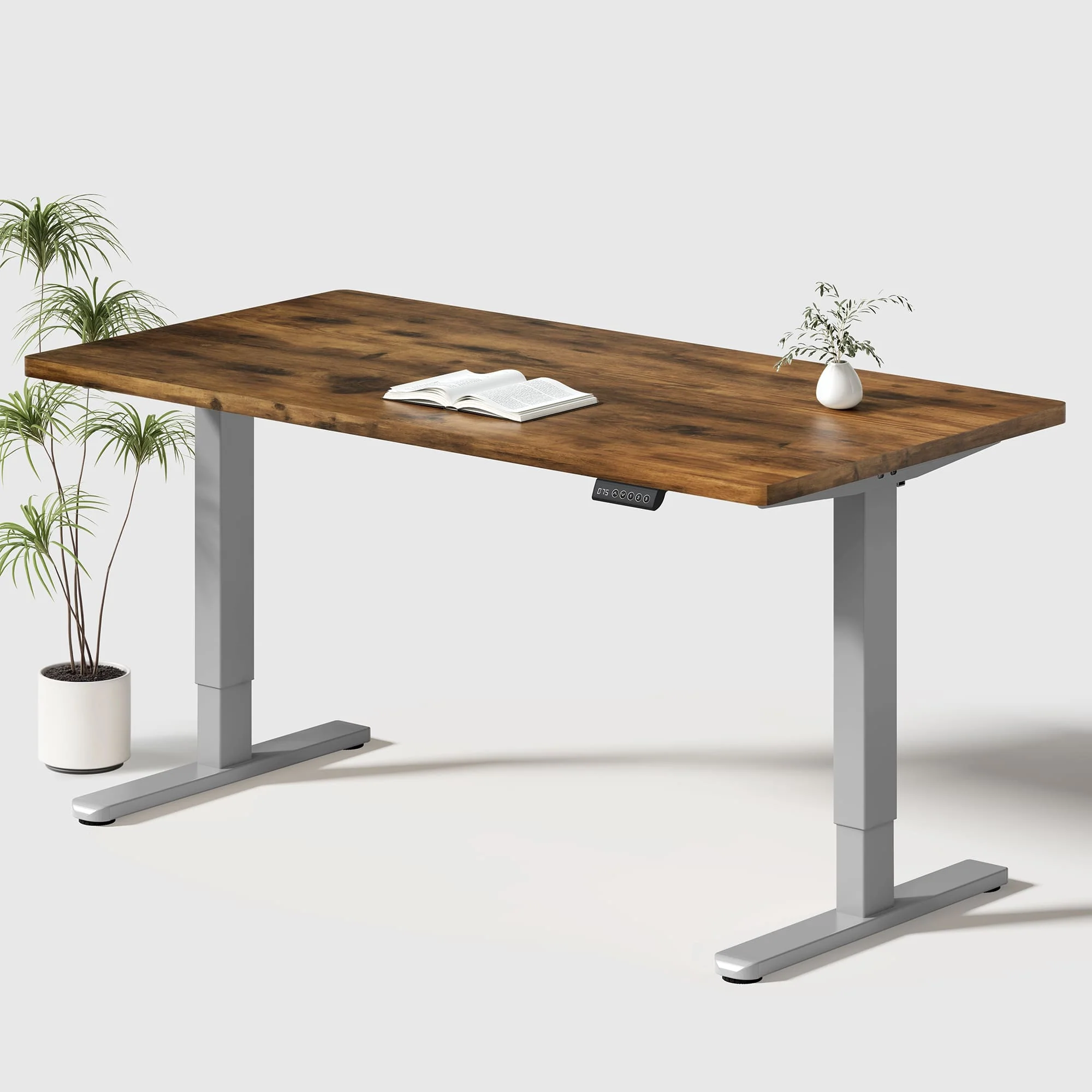 Basic Höhenverstellbarer Schreibtisch mit Entire Board Desktop - Image 19