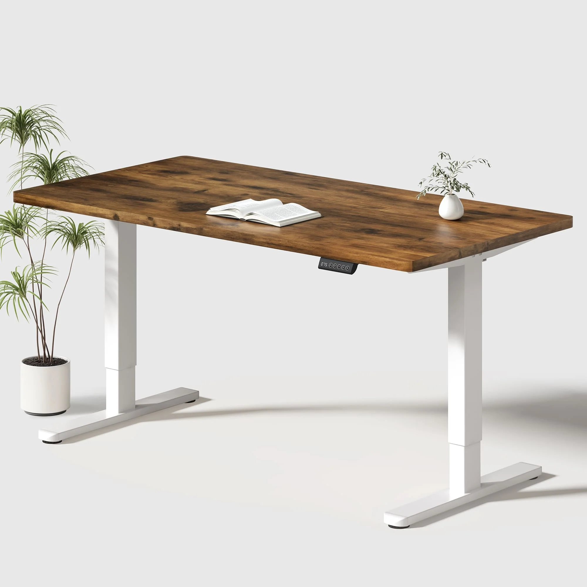 Basic Höhenverstellbarer Schreibtisch mit Entire Board Desktop - Image 20