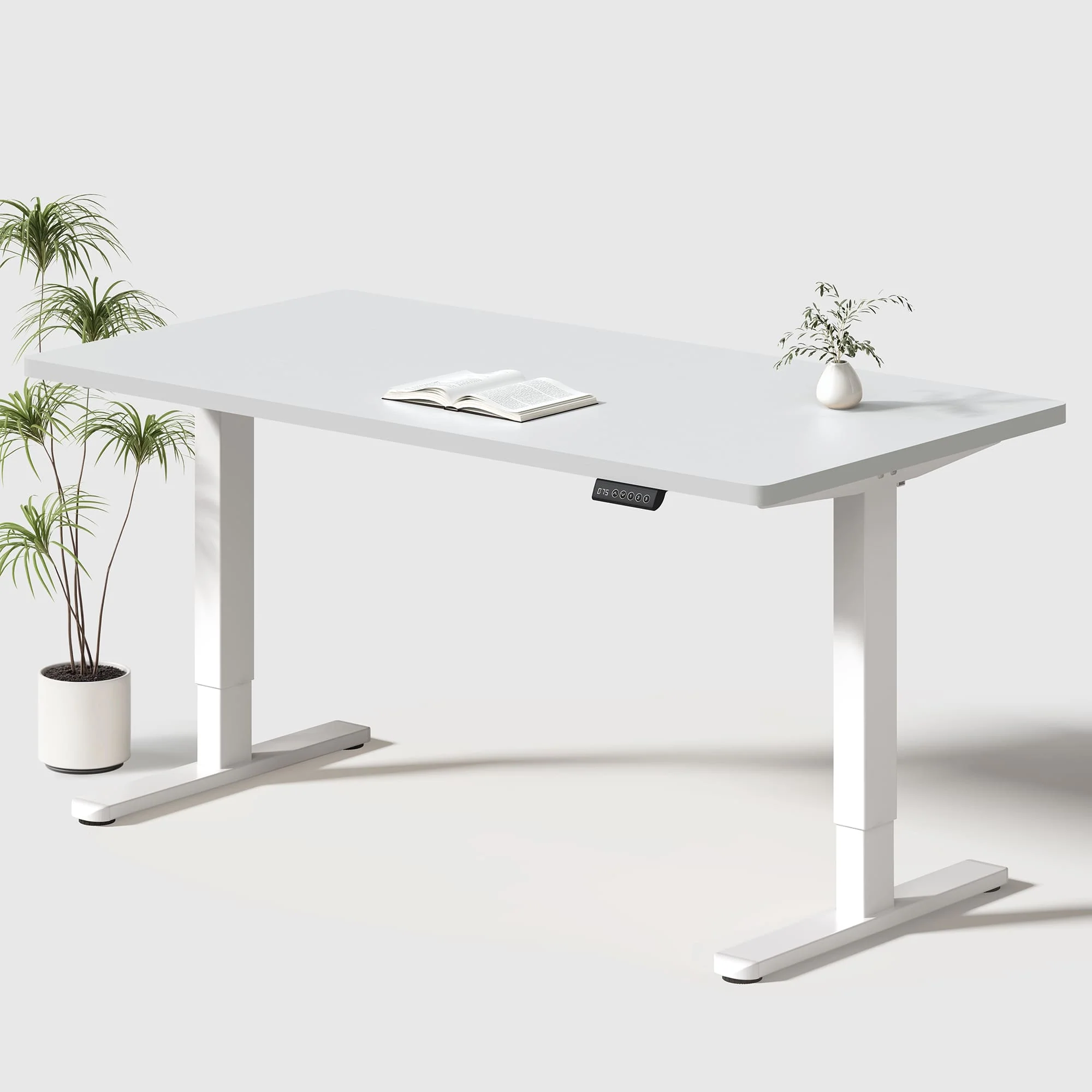 Basic Höhenverstellbarer Schreibtisch mit Entire Board Desktop - Image 28