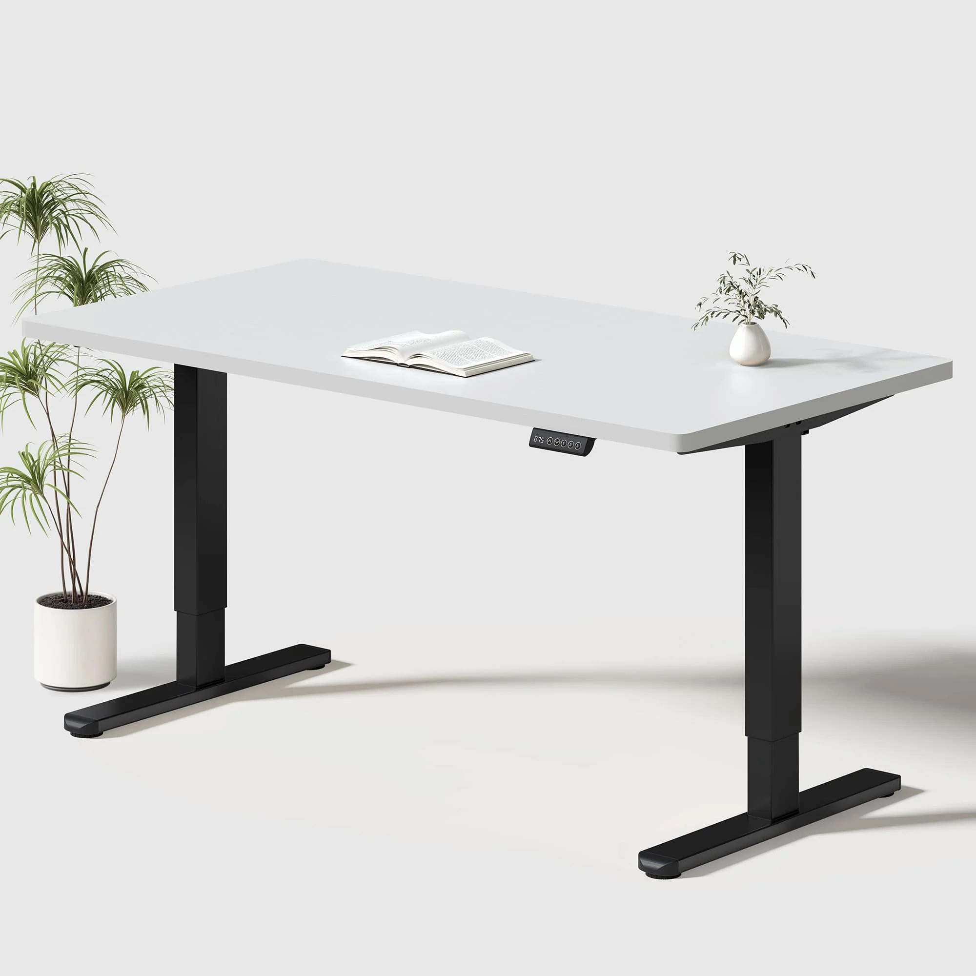 Basic Höhenverstellbarer Schreibtisch mit Entire Board Desktop - Image 29