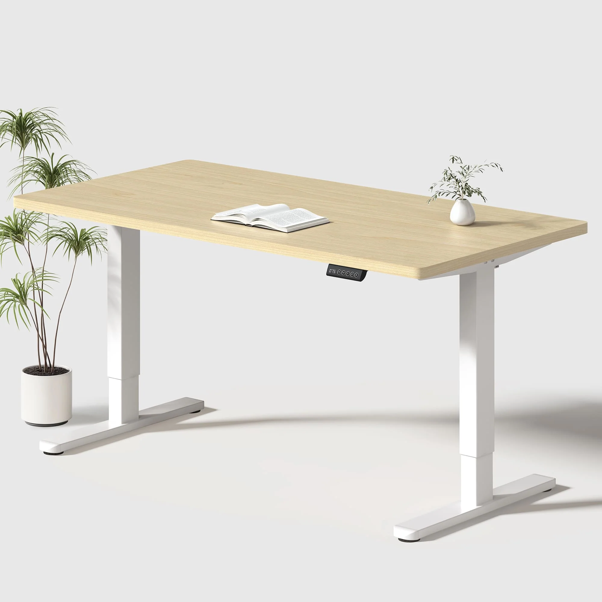 Basic Höhenverstellbarer Schreibtisch mit Entire Board Desktop - Image 31