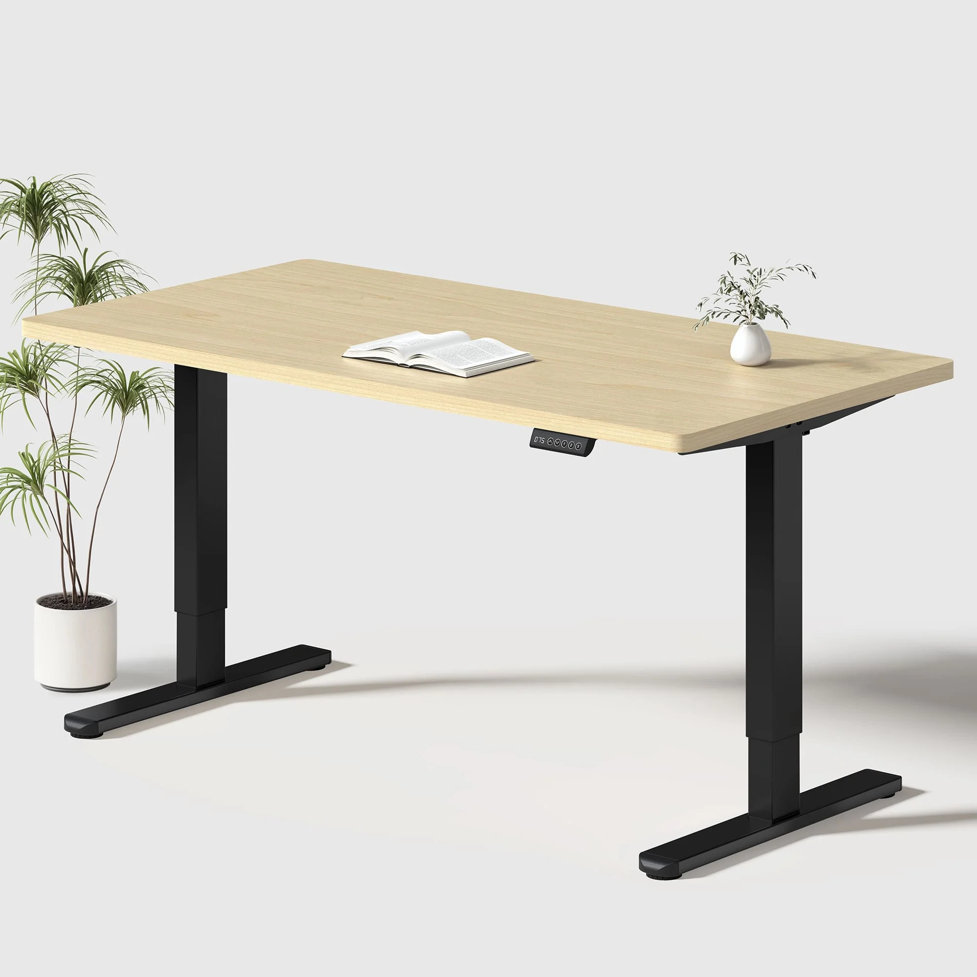 Basic Höhenverstellbarer Schreibtisch mit Entire Board Desktop - Image 32