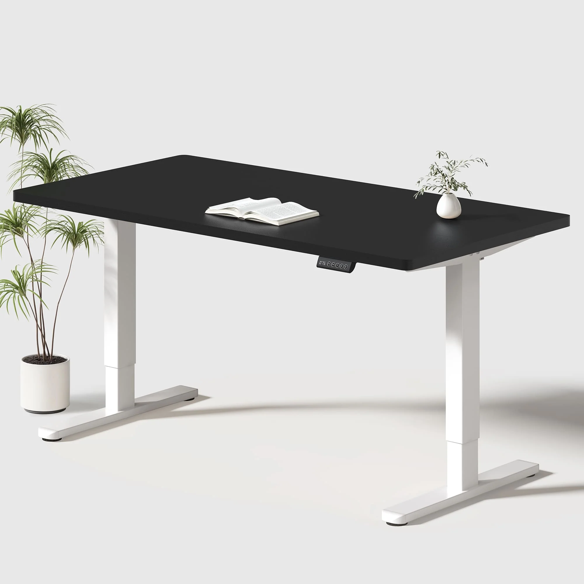 Basic Höhenverstellbarer Schreibtisch mit Entire Board Desktop - Image 34