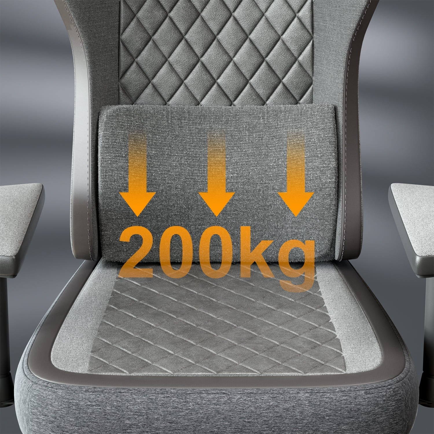 Bürostuhl mit Fußstütze, Ergonomischer Gaming Stuhl - Image 5
