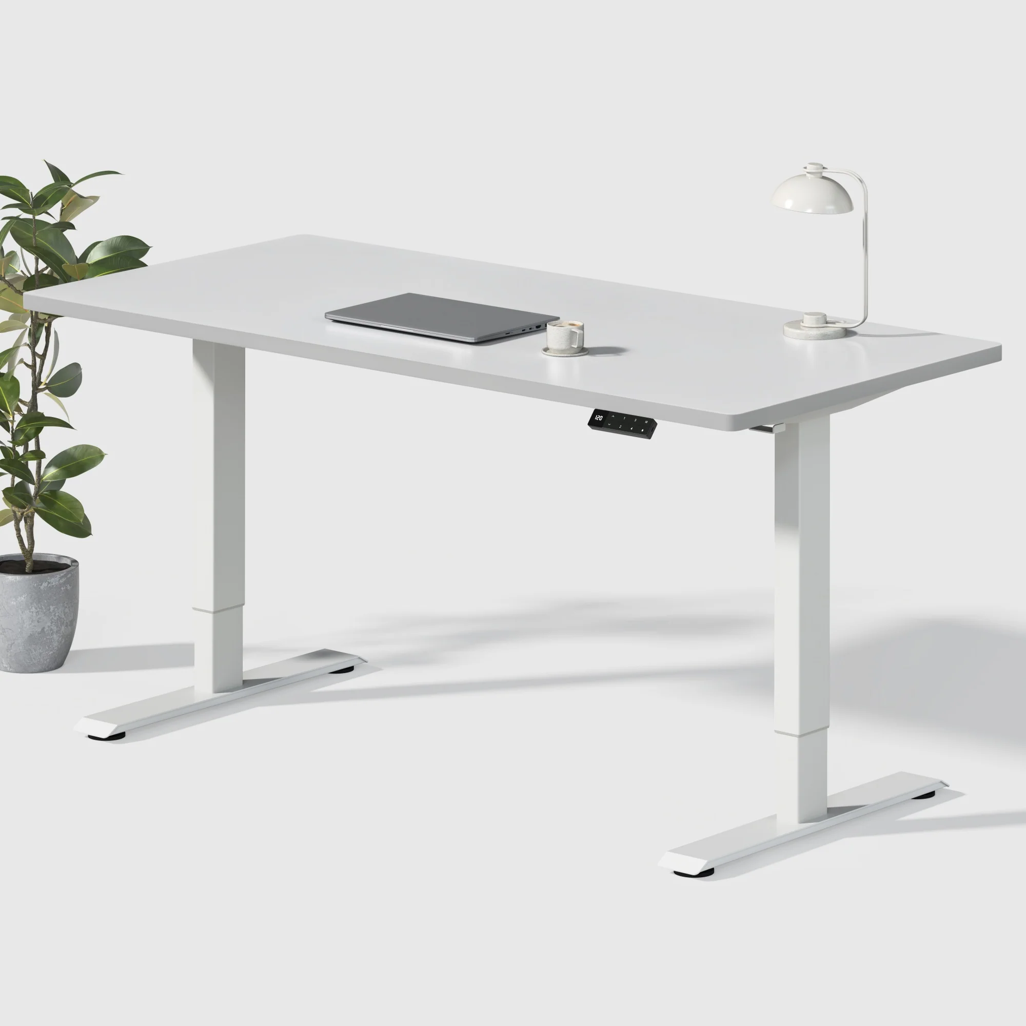 Dual Ultra Tischgestell mit Premium Elektrisch Höhenverstellbarer Schreibtisch - Image 35