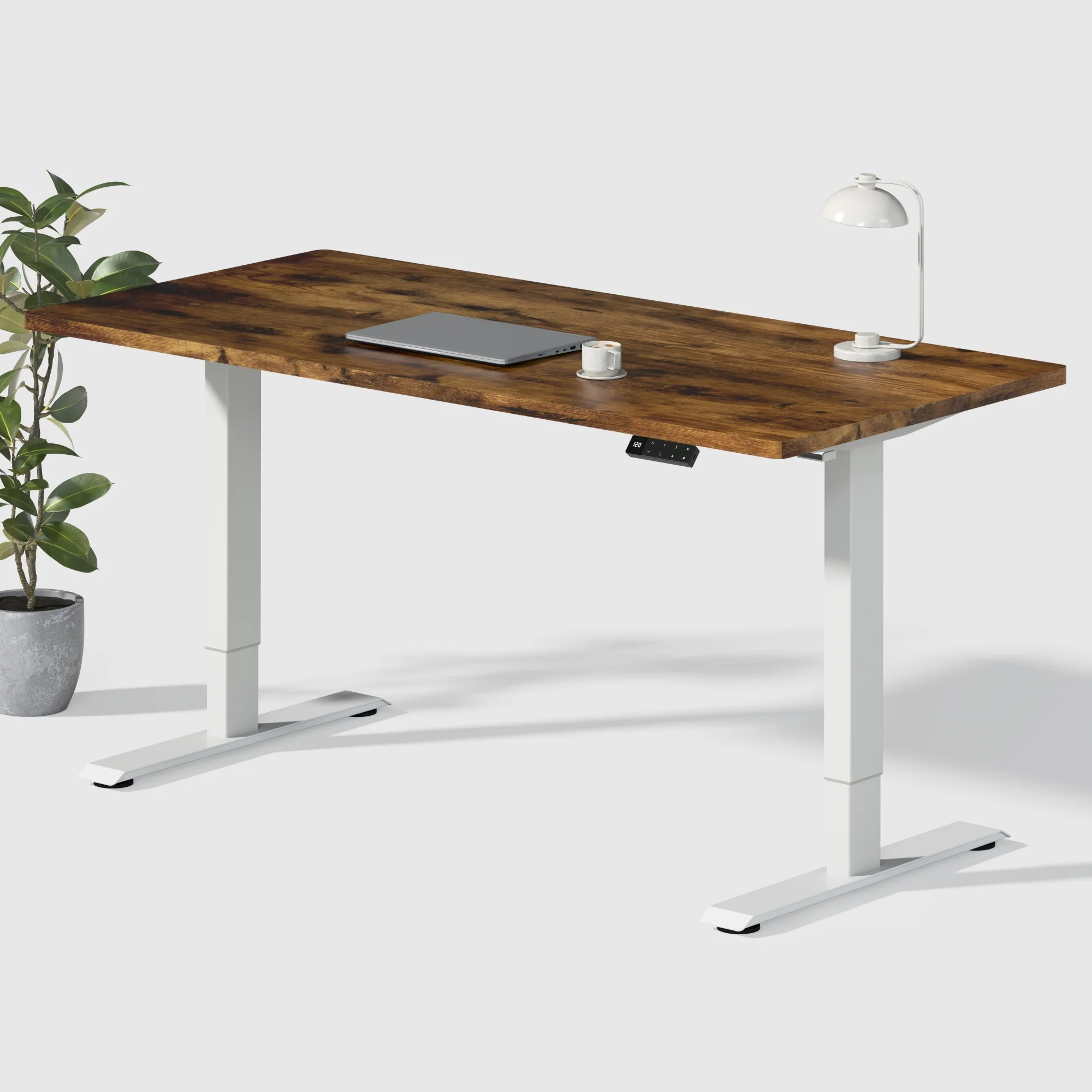 Dual Ultra Tischgestell mit Premium Elektrisch Höhenverstellbarer Schreibtisch - Image 36