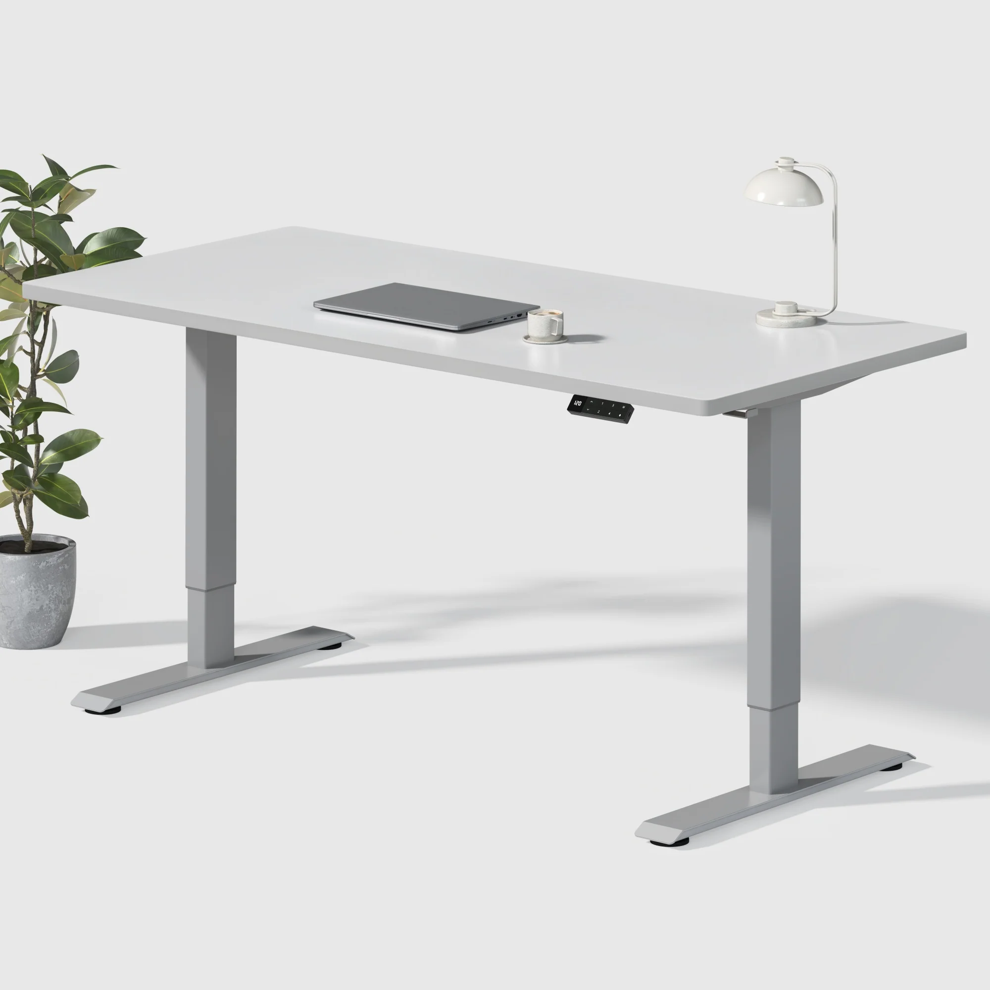 Dual Ultra Tischgestell mit Premium Elektrisch Höhenverstellbarer Schreibtisch - Image 38