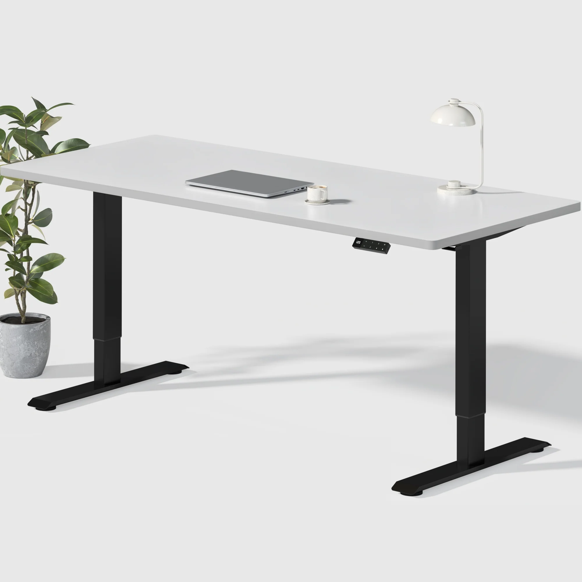 Dual Ultra Tischgestell mit Premium Elektrisch Höhenverstellbarer Schreibtisch - Image 41
