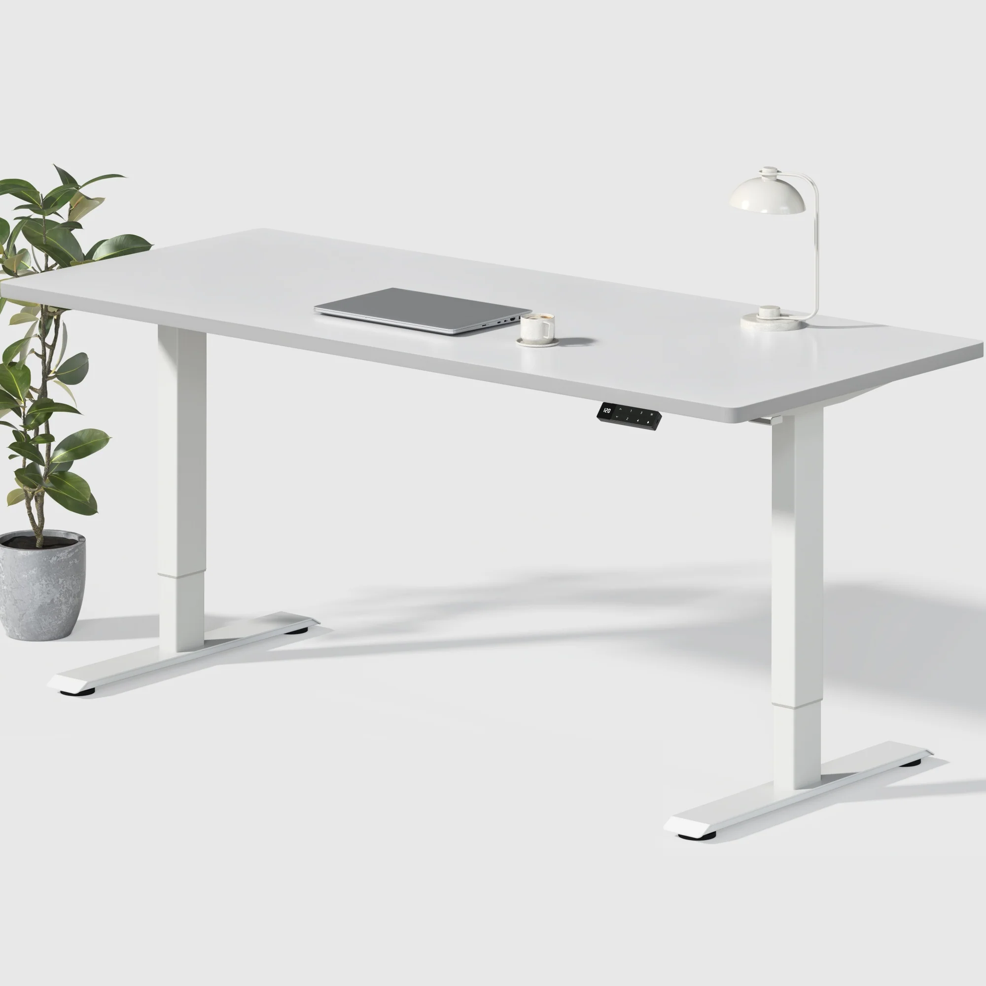 Dual Ultra Tischgestell mit Premium Elektrisch Höhenverstellbarer Schreibtisch - Image 43