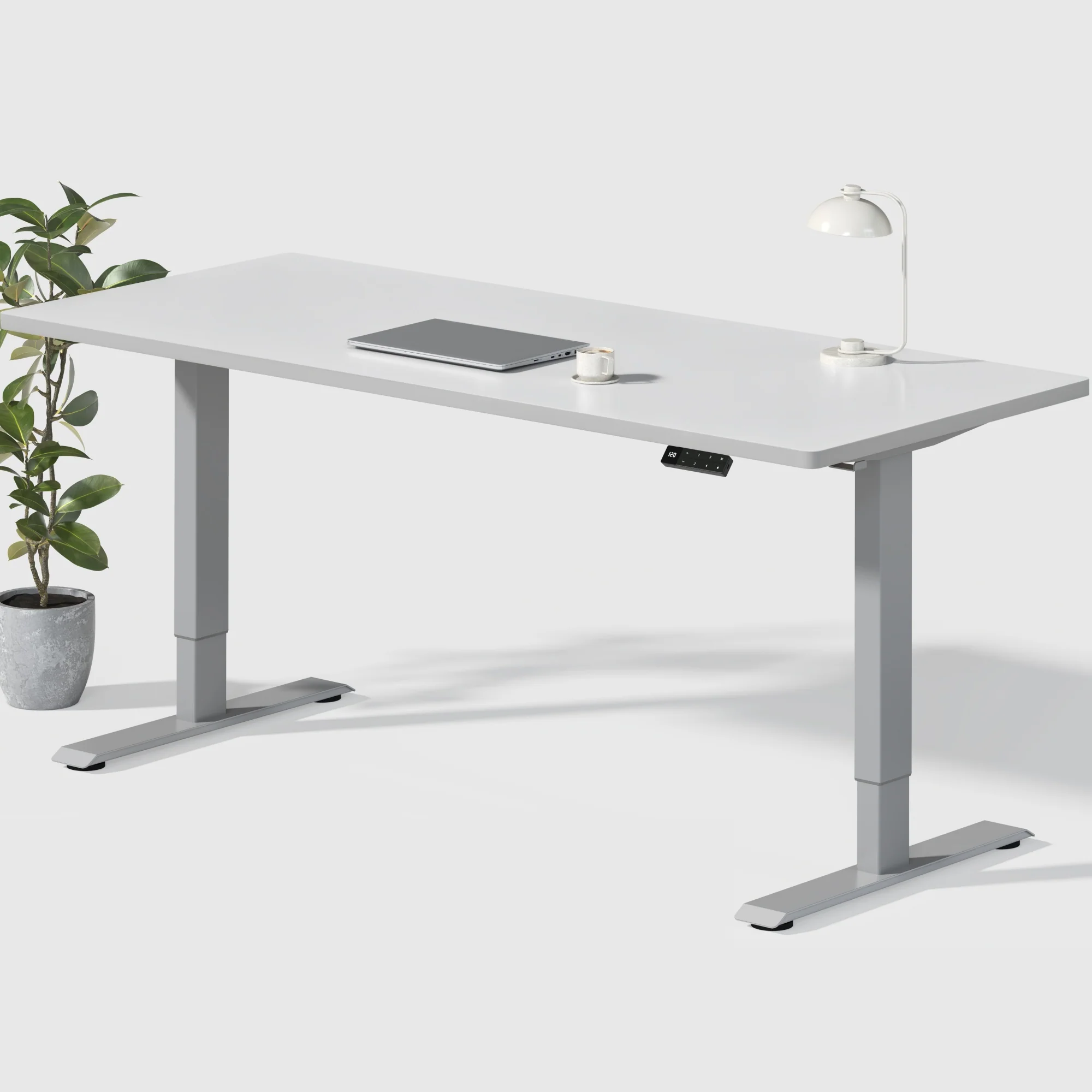 Dual Ultra Tischgestell mit Premium Elektrisch Höhenverstellbarer Schreibtisch - Image 45
