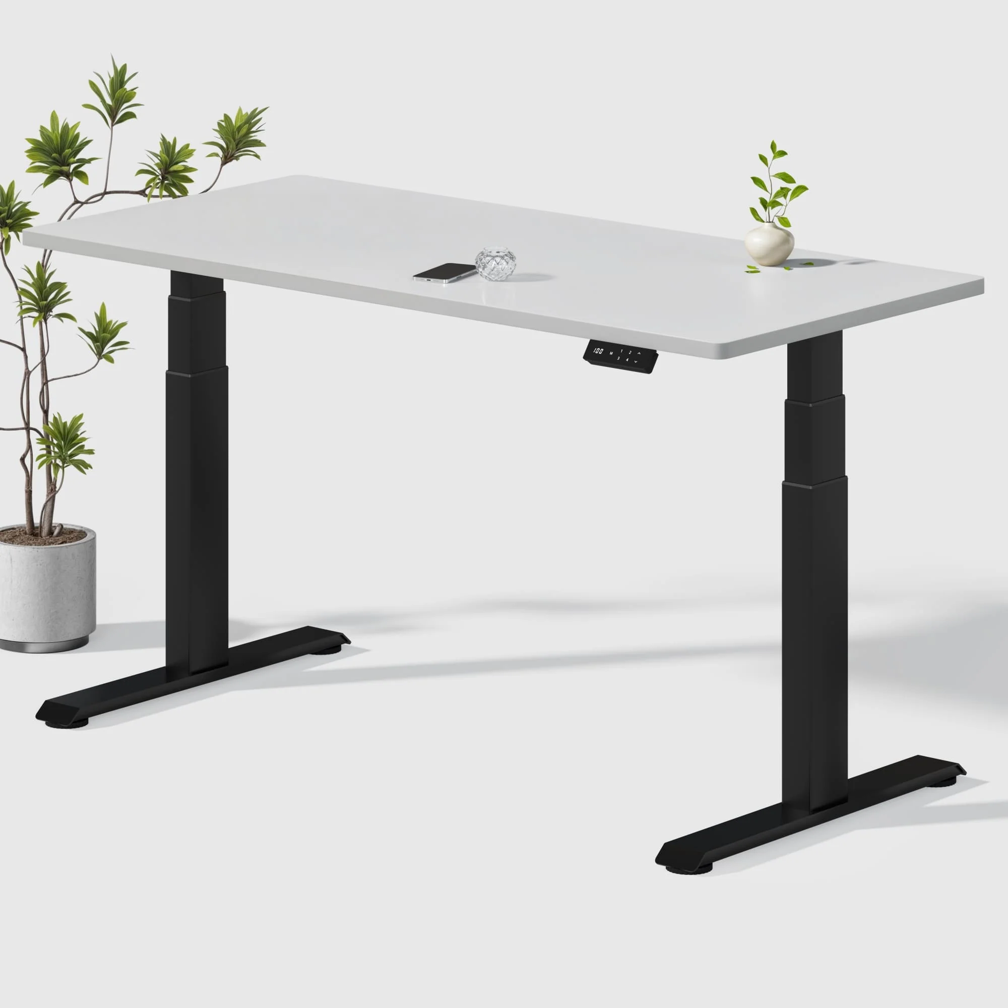 Dual Ultra X Tischgestell mit Premium Elektrisch Höhenverstellbarer Schreibtisch - Image 13
