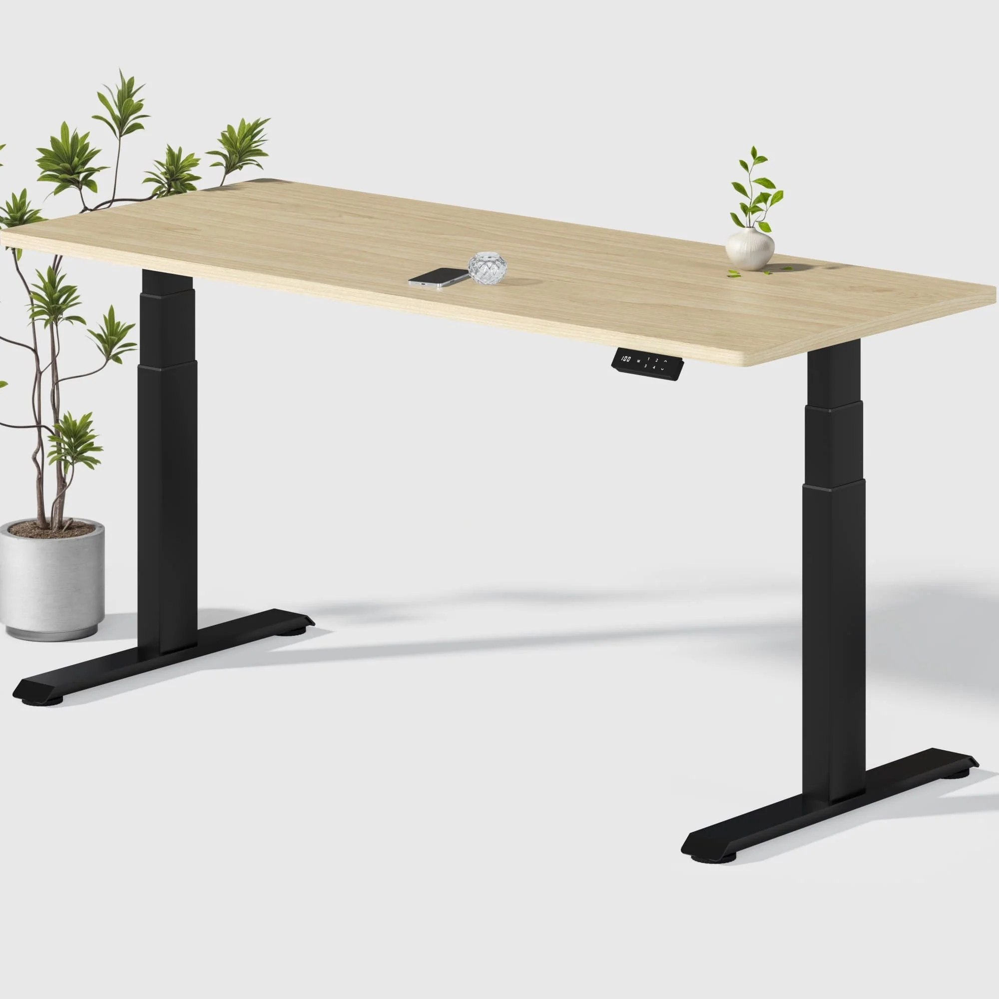 Dual Ultra X Tischgestell mit Premium Elektrisch Höhenverstellbarer Schreibtisch - Image 17