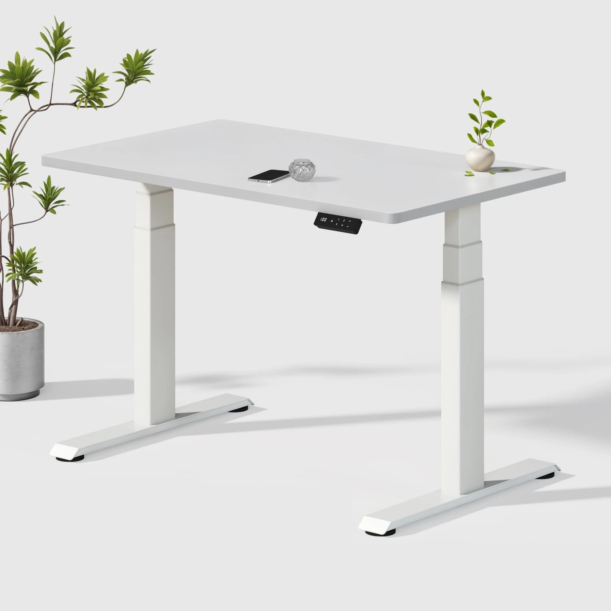 Dual Ultra X Tischgestell mit Premium Elektrisch Höhenverstellbarer Schreibtisch - Image 22