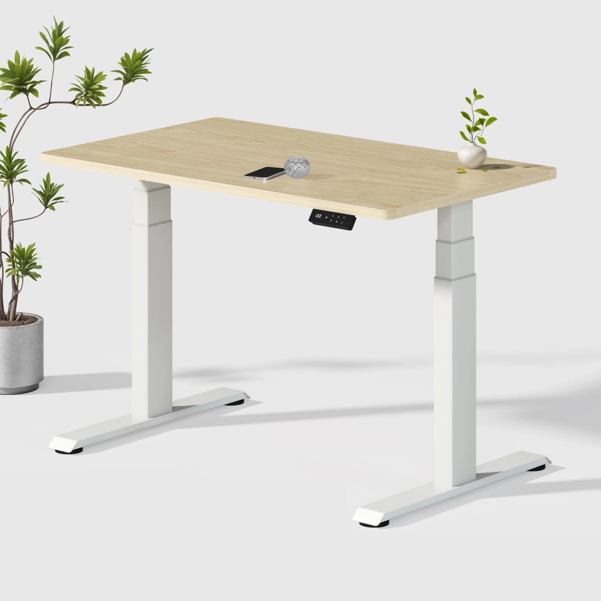 Dual Ultra X Tischgestell mit Premium Elektrisch Höhenverstellbarer Schreibtisch - Image 26