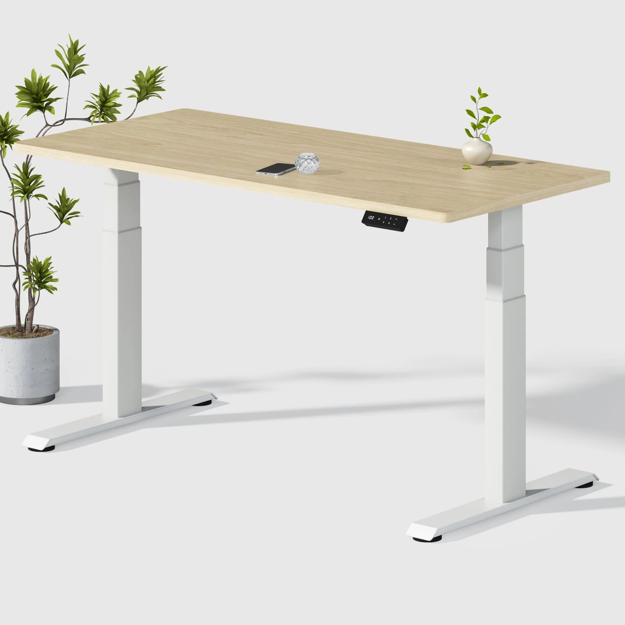 Dual Ultra X Tischgestell mit Premium Elektrisch Höhenverstellbarer Schreibtisch - Image 28