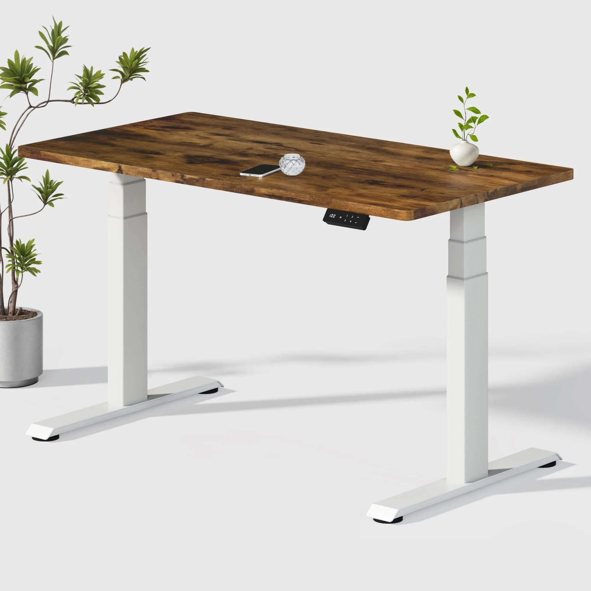 Dual Ultra X Tischgestell mit Premium Elektrisch Höhenverstellbarer Schreibtisch - Image 31