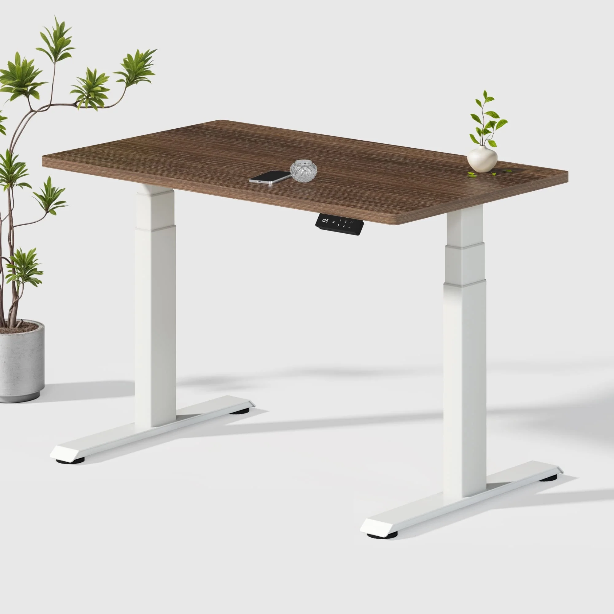 Dual Ultra X Tischgestell mit Premium Elektrisch Höhenverstellbarer Schreibtisch - Image 33