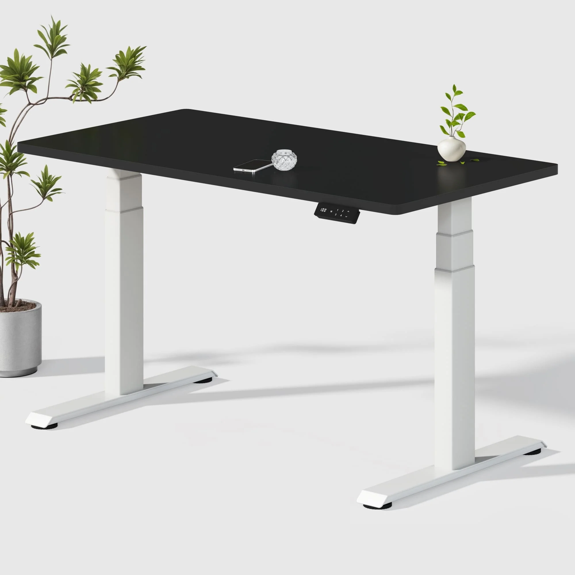 Dual Ultra X Tischgestell mit Premium Elektrisch Höhenverstellbarer Schreibtisch - Image 34