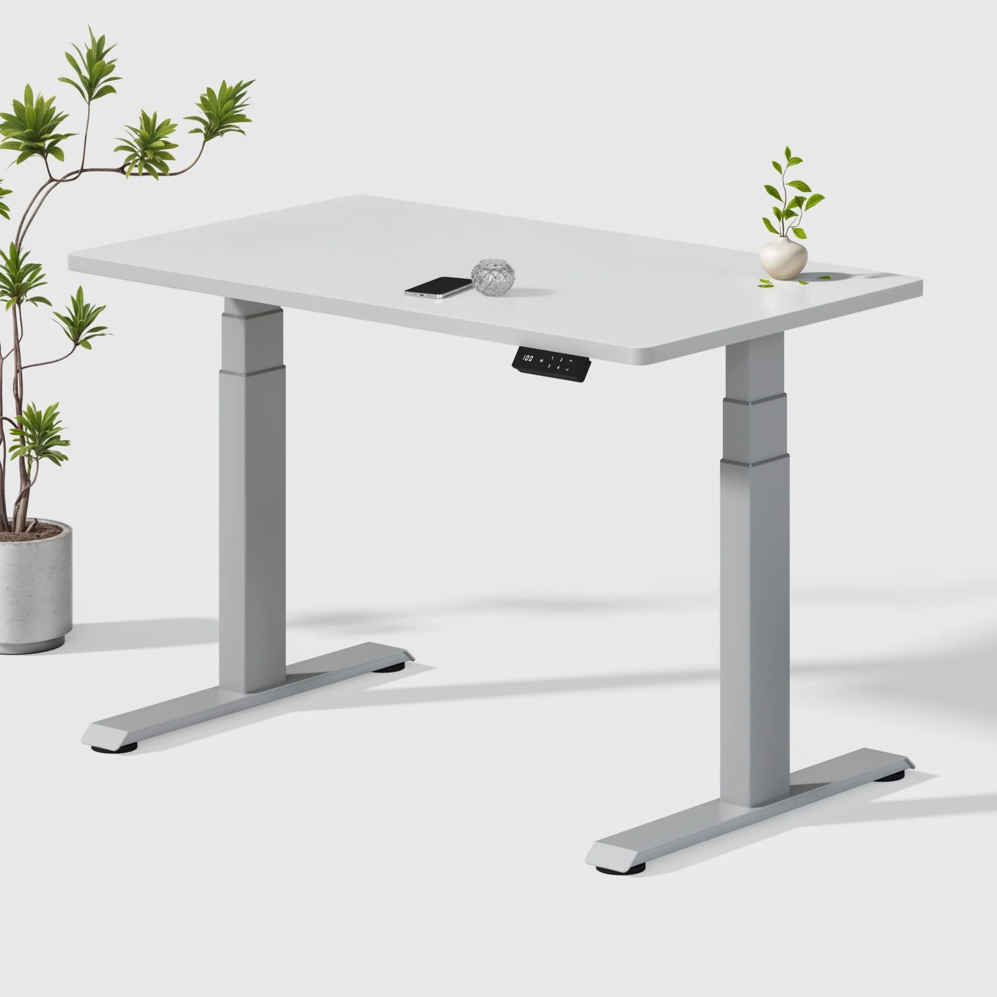 Dual Ultra X Tischgestell mit Premium Elektrisch Höhenverstellbarer Schreibtisch - Image 35