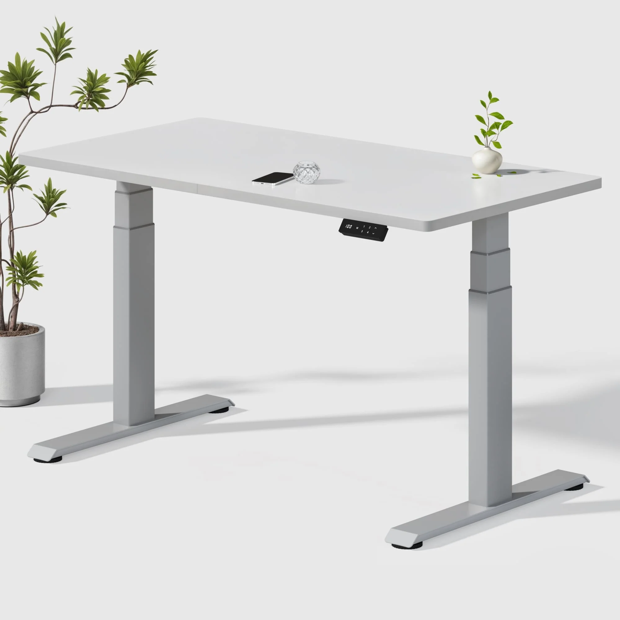 Dual Ultra X Tischgestell mit Premium Elektrisch Höhenverstellbarer Schreibtisch - Image 36