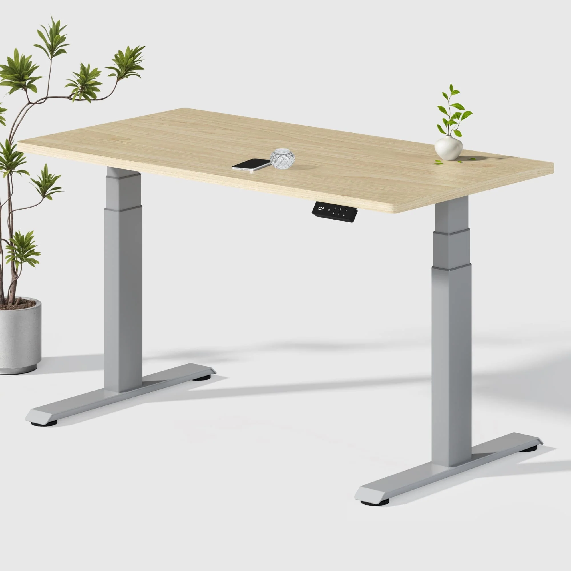 Dual Ultra X Tischgestell mit Premium Elektrisch Höhenverstellbarer Schreibtisch - Image 40