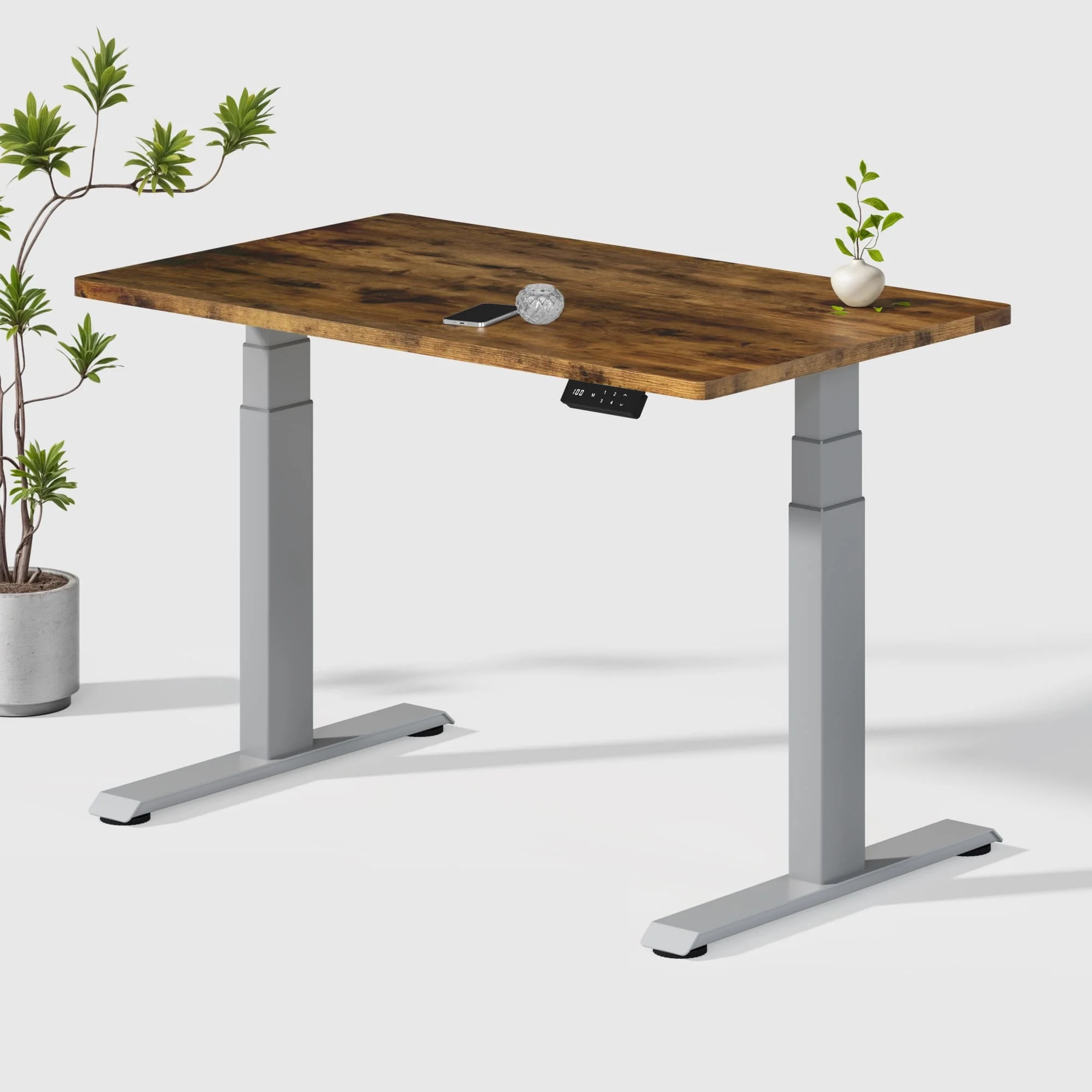 Dual Ultra X Tischgestell mit Premium Elektrisch Höhenverstellbarer Schreibtisch - Image 43