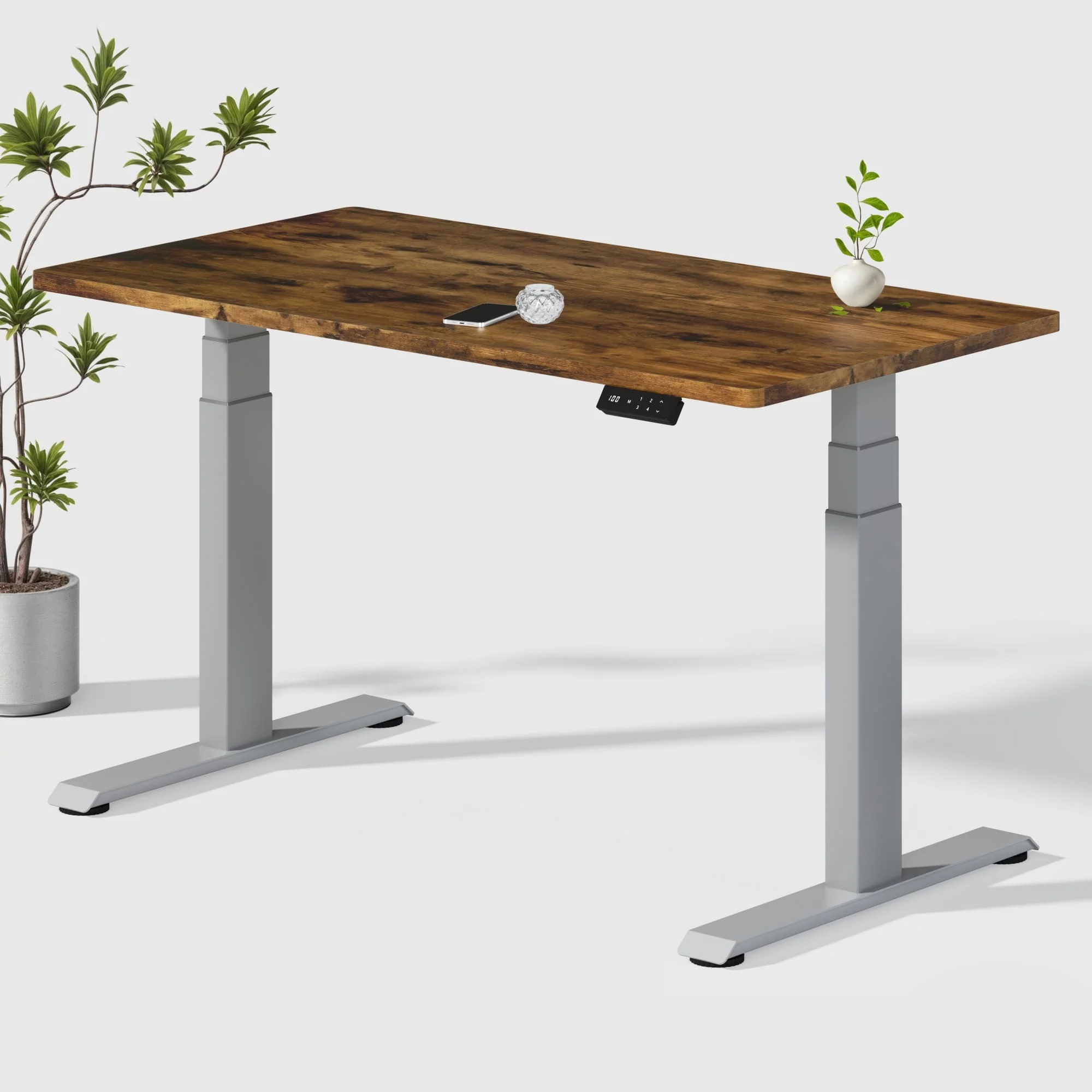 Dual Ultra X Tischgestell mit Premium Elektrisch Höhenverstellbarer Schreibtisch - Image 44