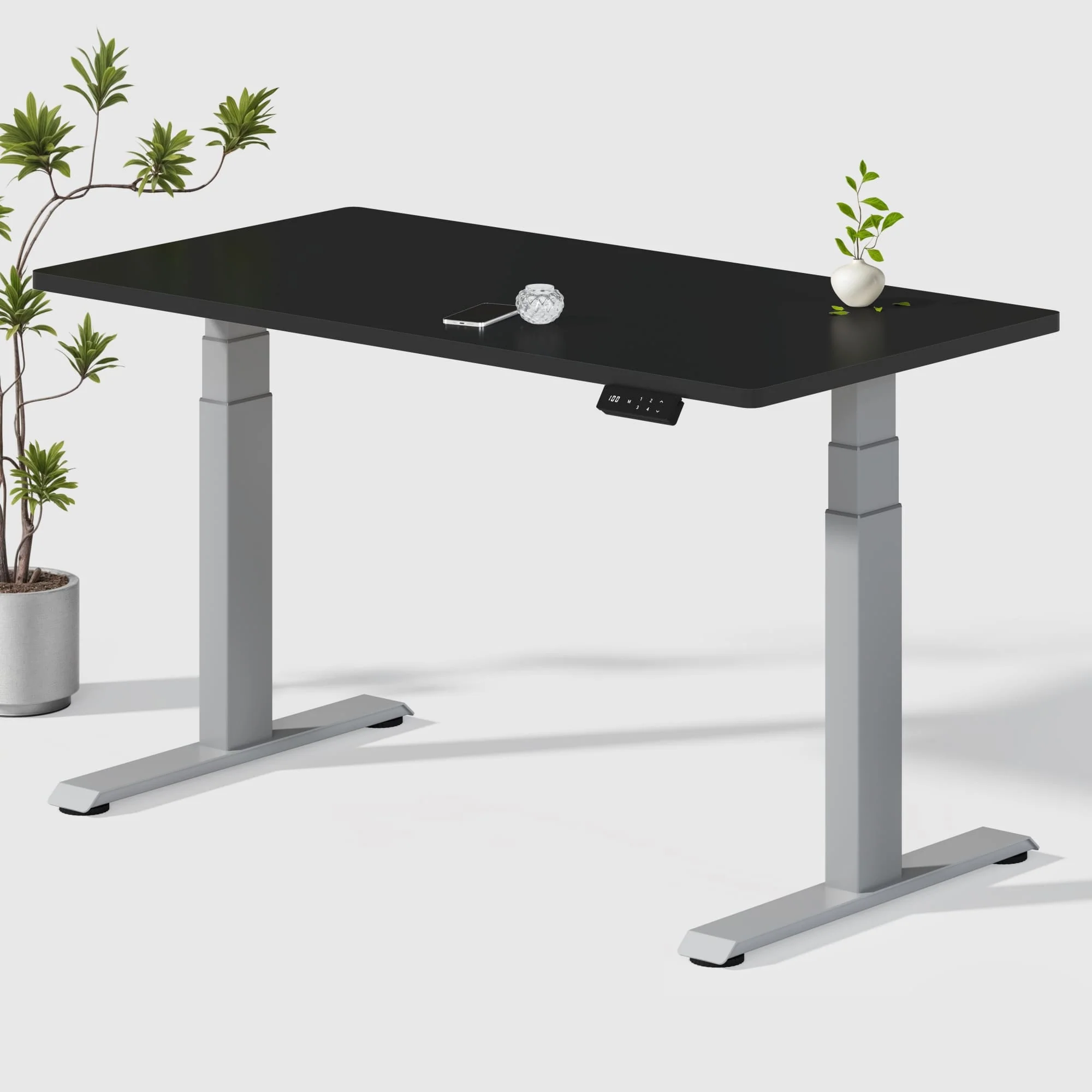 Dual Ultra X Tischgestell mit Premium Elektrisch Höhenverstellbarer Schreibtisch - Image 47