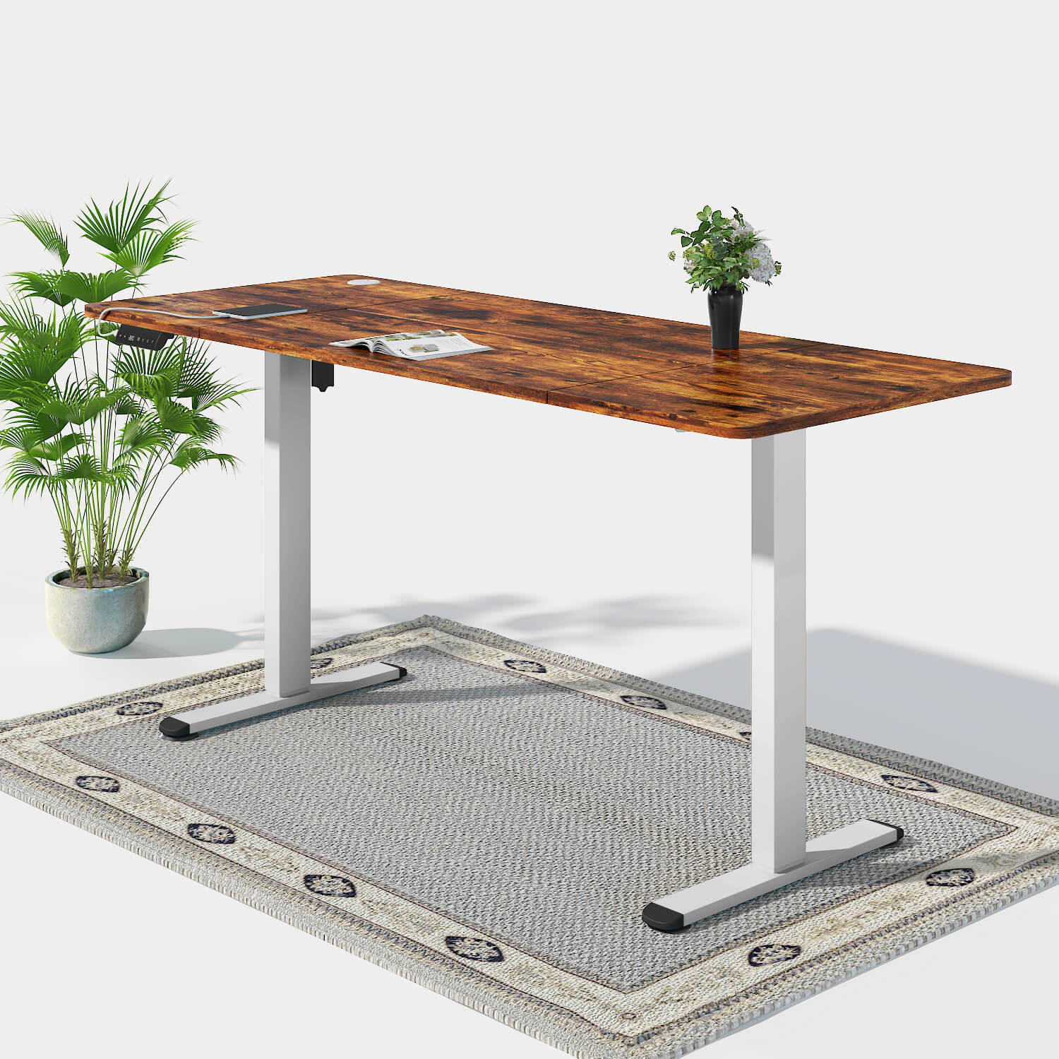 Economy Elektrisch Höhenverstellbarer Schreibtisch - Image 54