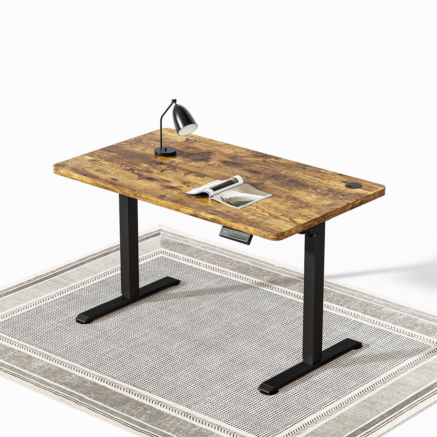 Elite Elektrisch Höhenverstellbarer Schreibtisch mit Entire Board Desktop - Image 14