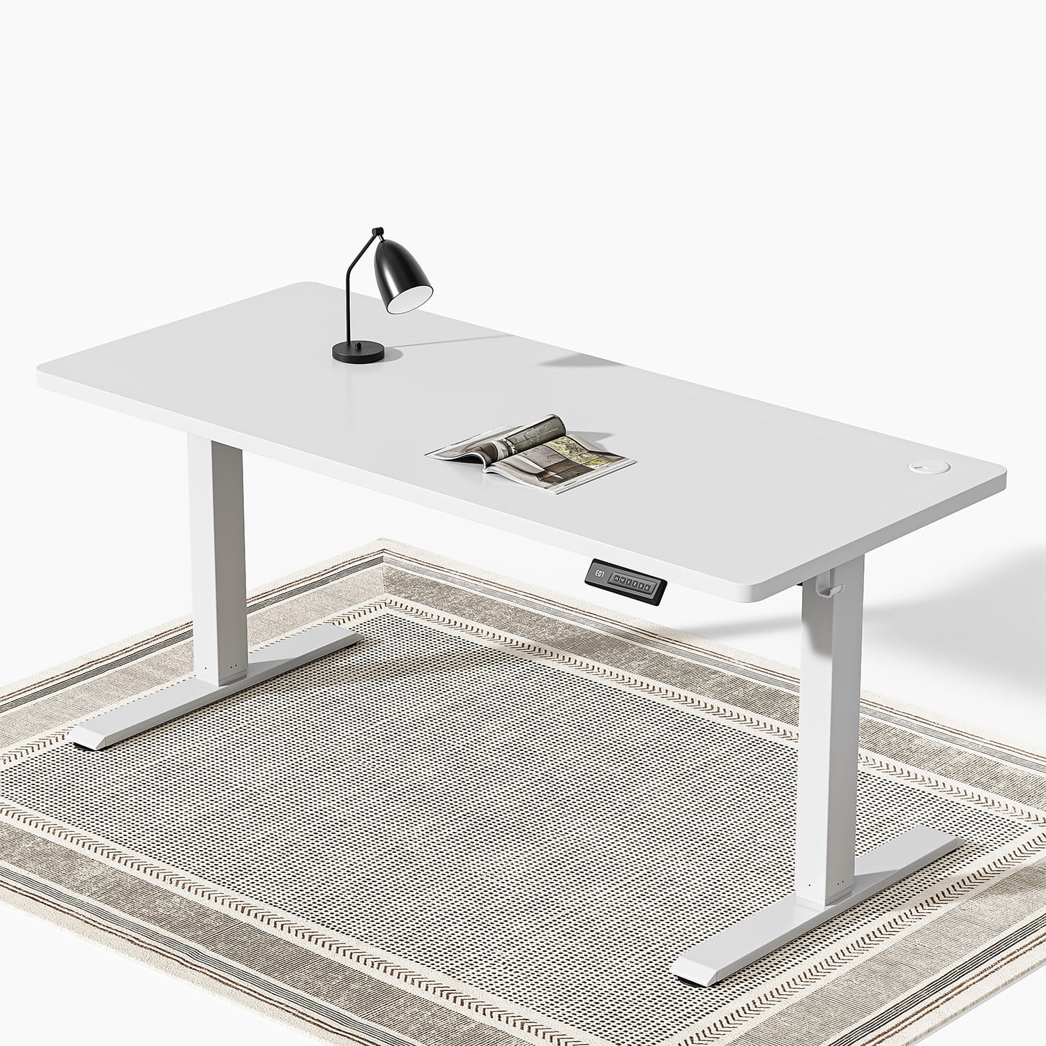Elite Elektrisch Höhenverstellbarer Schreibtisch mit Entire Board Desktop - Image 20
