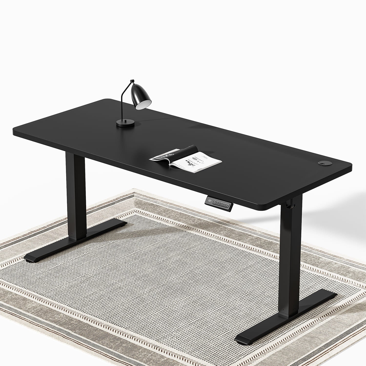 Elite Elektrisch Höhenverstellbarer Schreibtisch mit Entire Board Desktop - Image 21