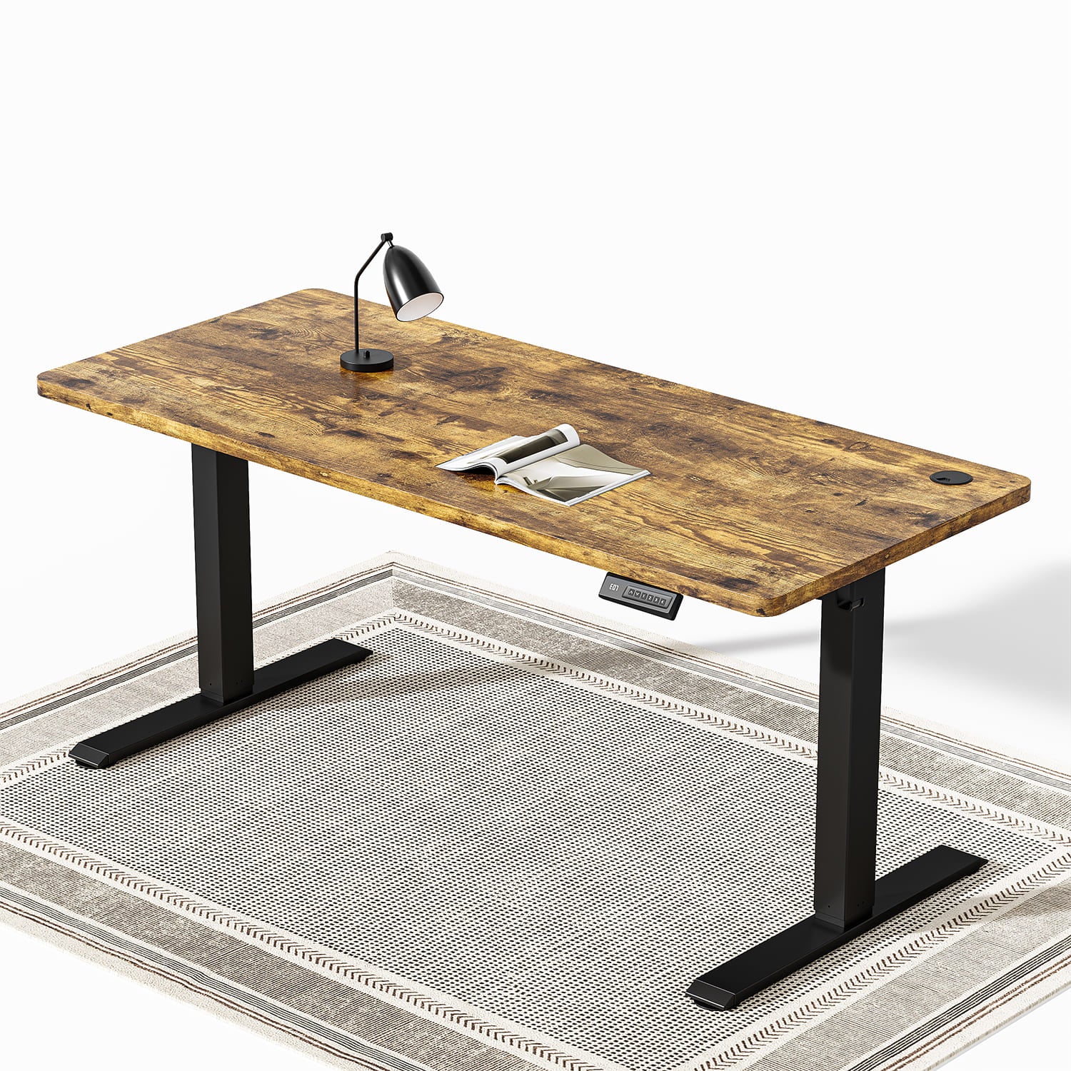 Elite Elektrisch Höhenverstellbarer Schreibtisch mit Entire Board Desktop - Image 26