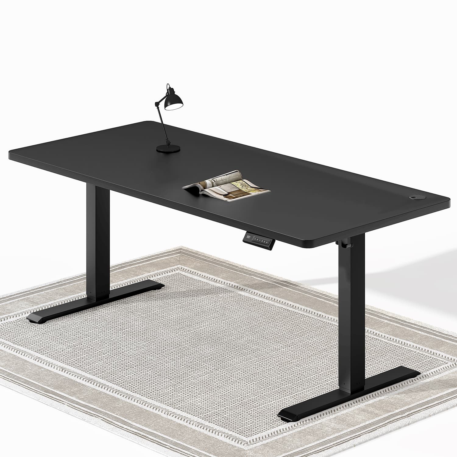 Elite Elektrisch Höhenverstellbarer Schreibtisch mit Entire Board Desktop - Image 28