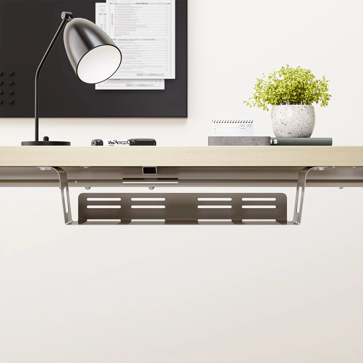 Elite Elektrisch Höhenverstellbarer Schreibtisch mit Entire Board Desktop - Image 5