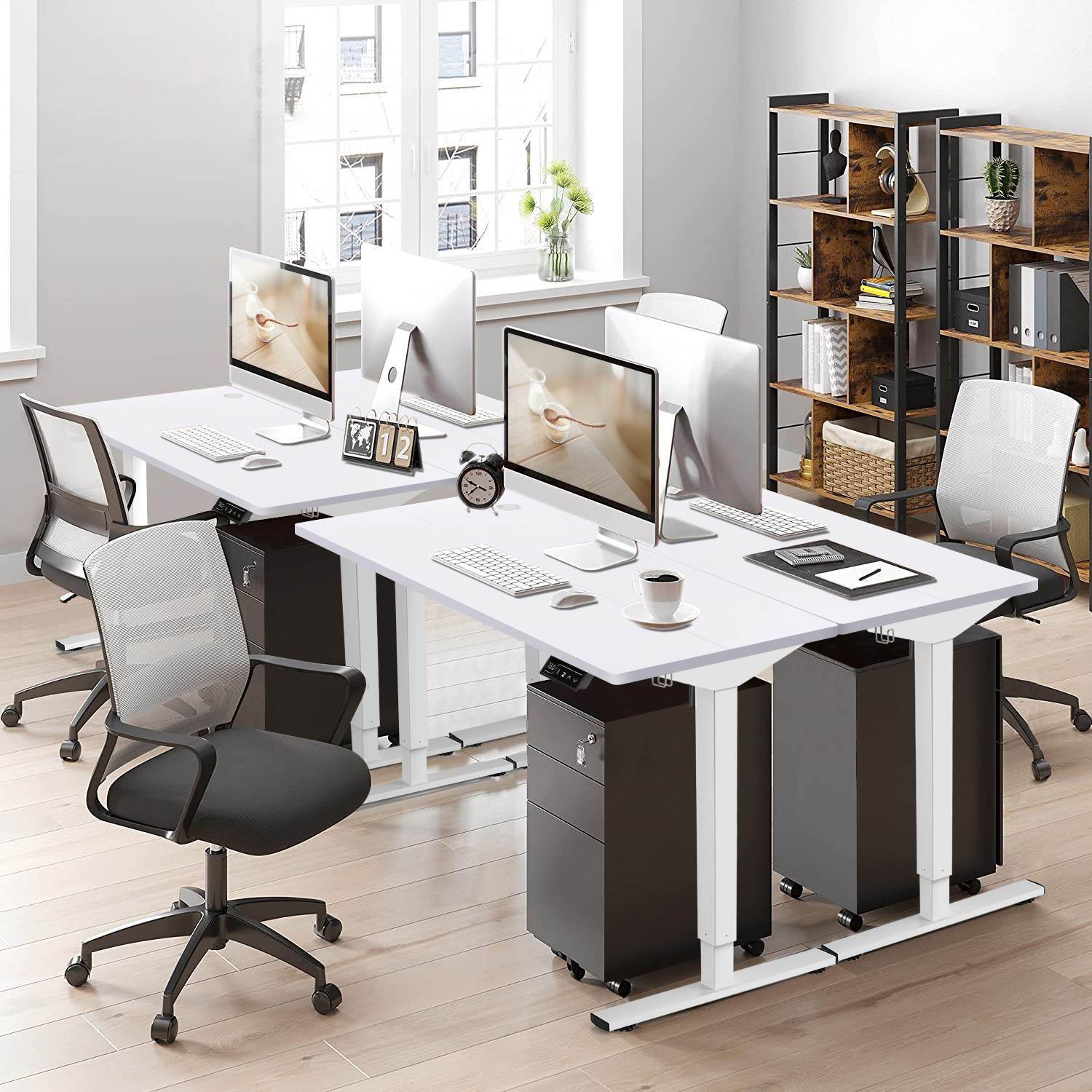 Elektrisch Höhenverstellbarer Schreibtisch 140X70 cm - Image 13