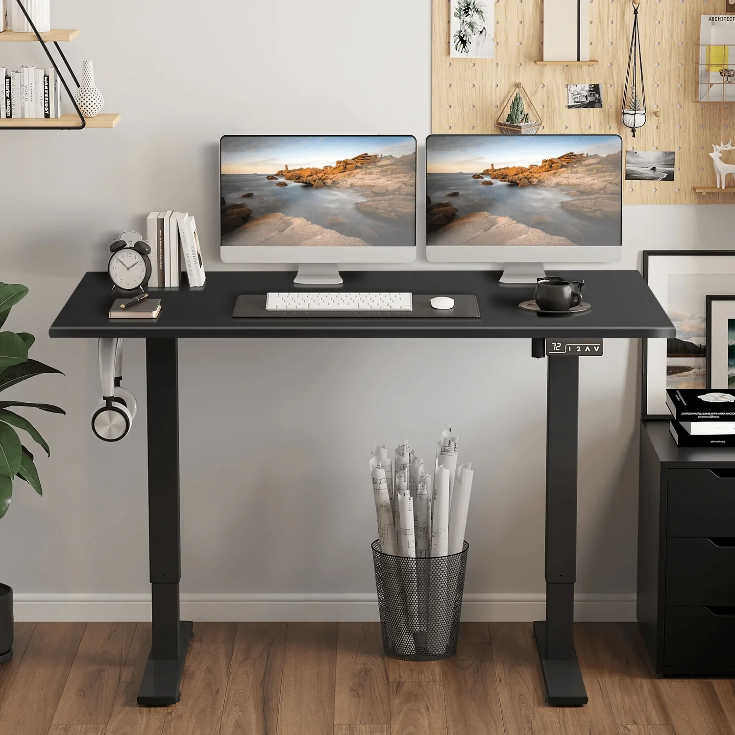 Elektrisch Höhenverstellbarer Schreibtisch 140X70 cm - Image 17