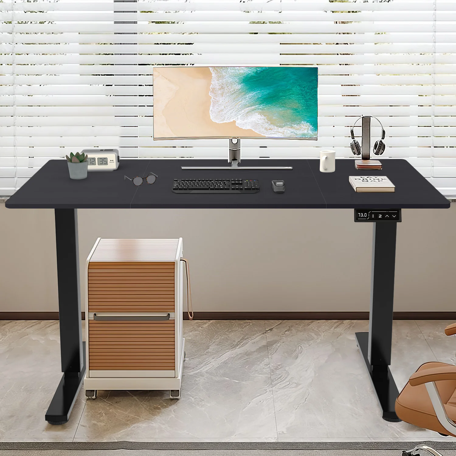 Elektrisch Höhenverstellbarer Schreibtisch 140X70 cm - Image 18