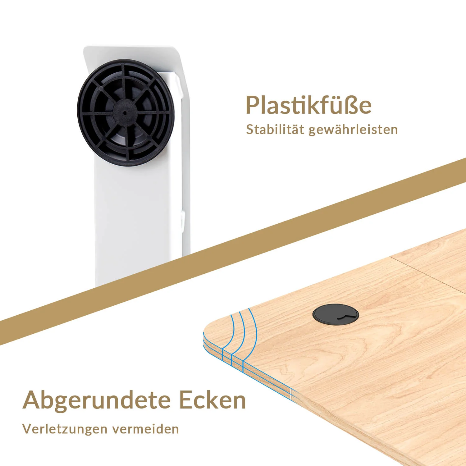 Elektrisch Höhenverstellbarer Schreibtisch 140X70 cm - Image 18